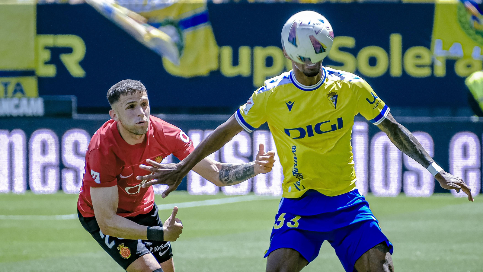 Las mejores imágenes del partido Cádiz CF - RCD Mallorca