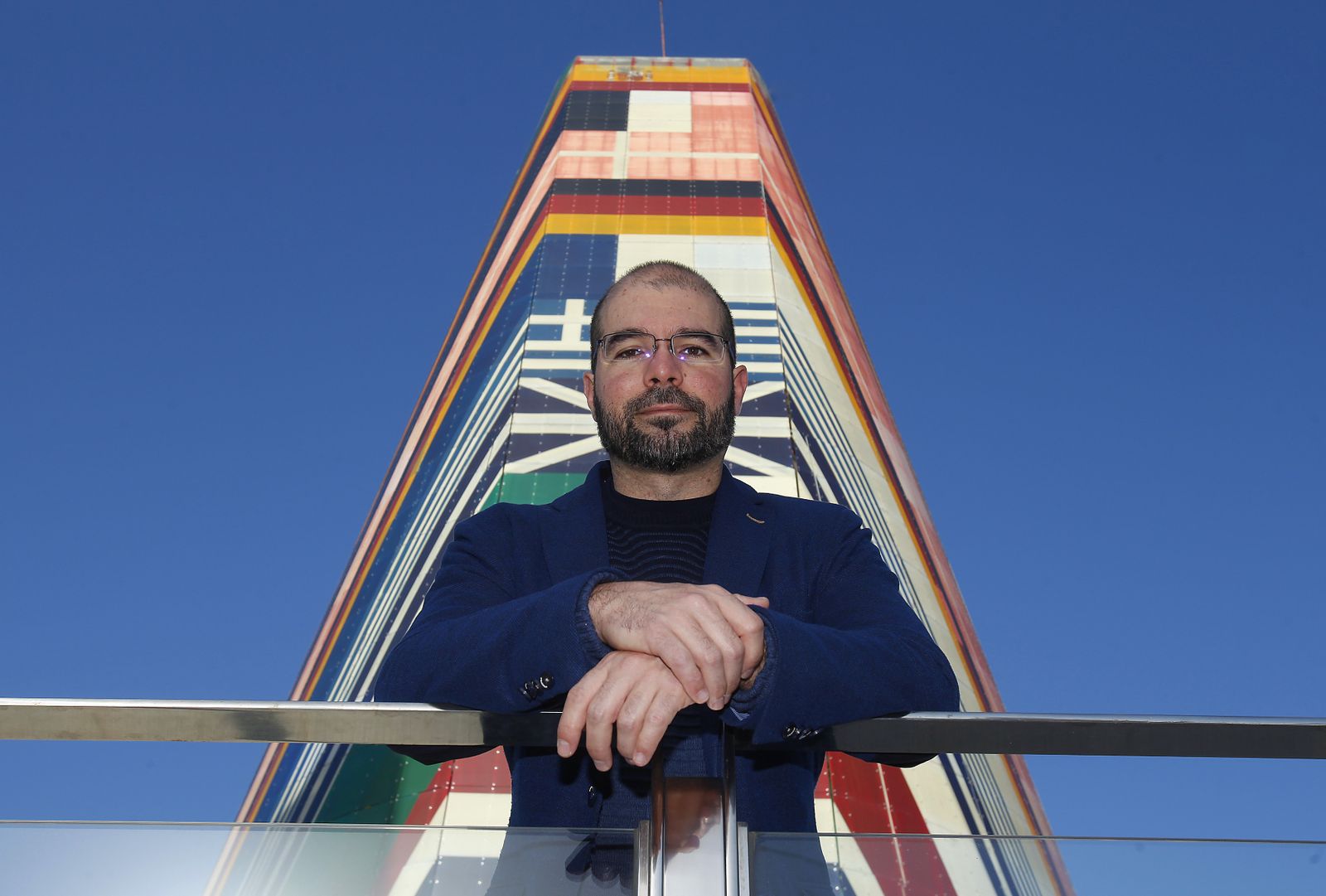 Gregorio Magno, doctor en Biología y CEO de Ciclogreen en la sede de la Cartuja, en Sevilla.