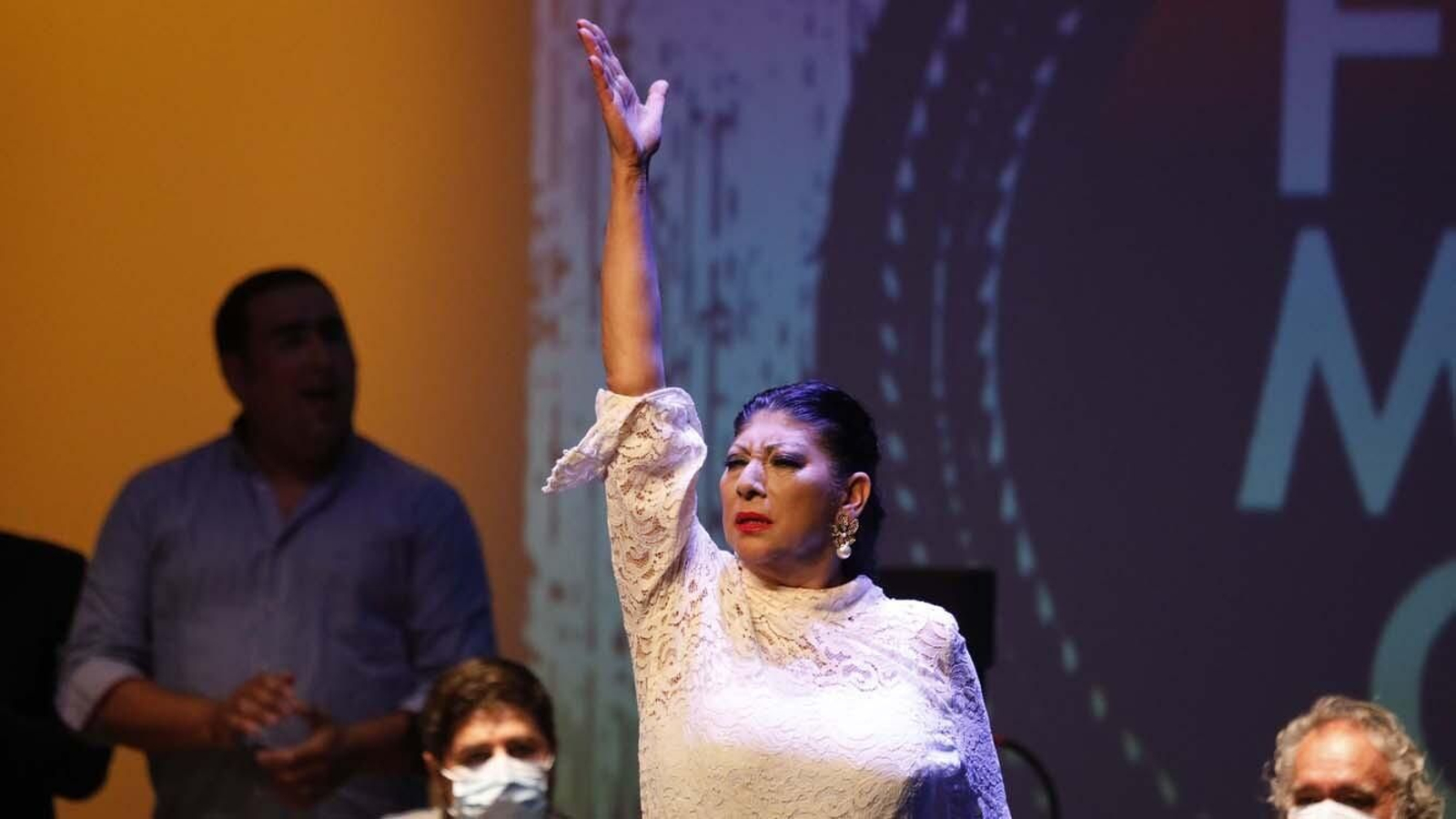 Las fotos de la entrega de la Palma de Plata a Manuela Carrasco