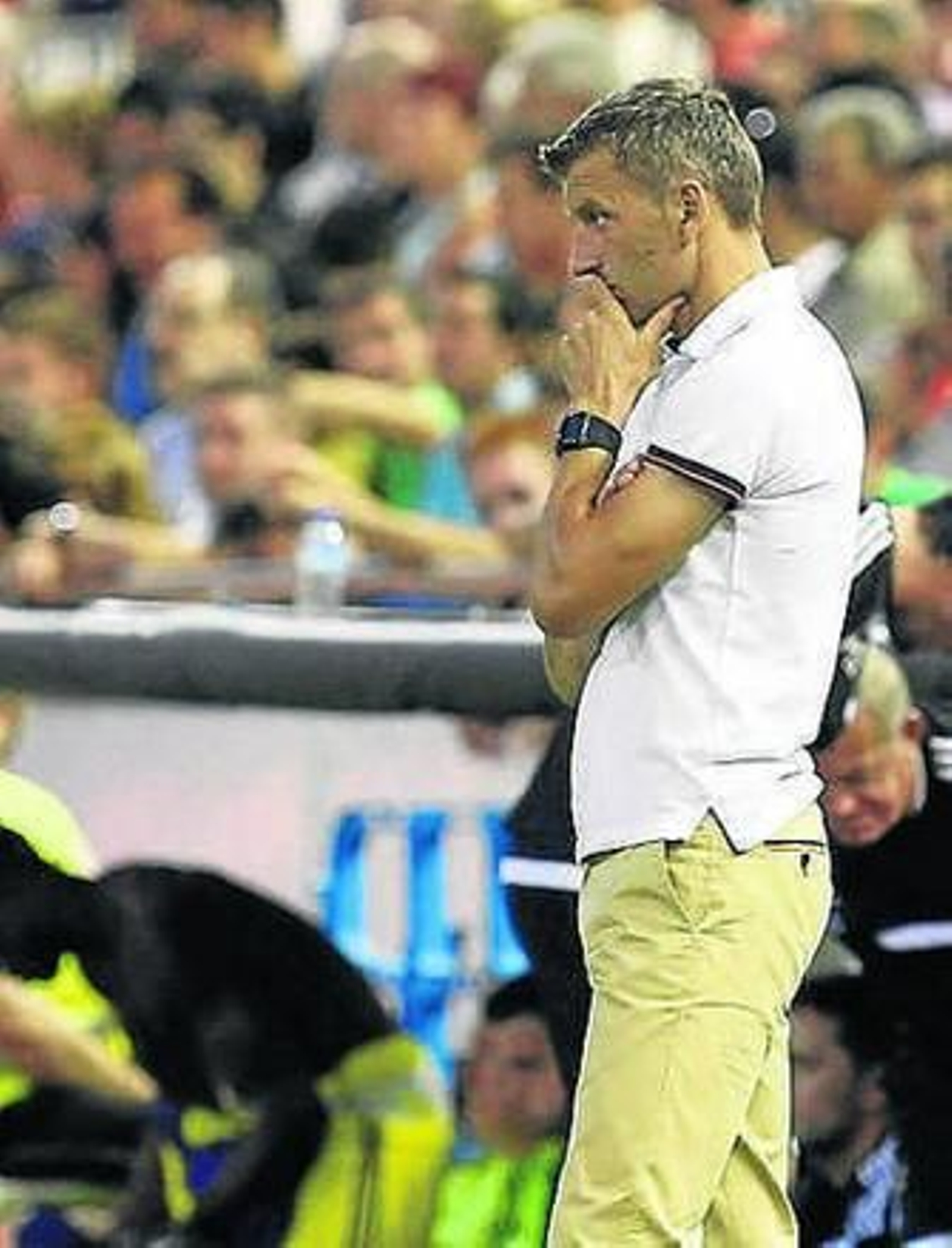 Miroslav Djukic, el jueves.