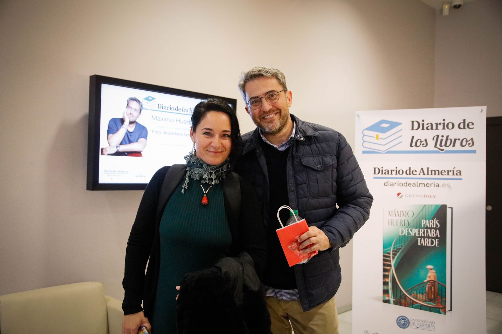 ¿Has estado en la presentación del libro de Máximo Huerta? Entra en la galería y buscate