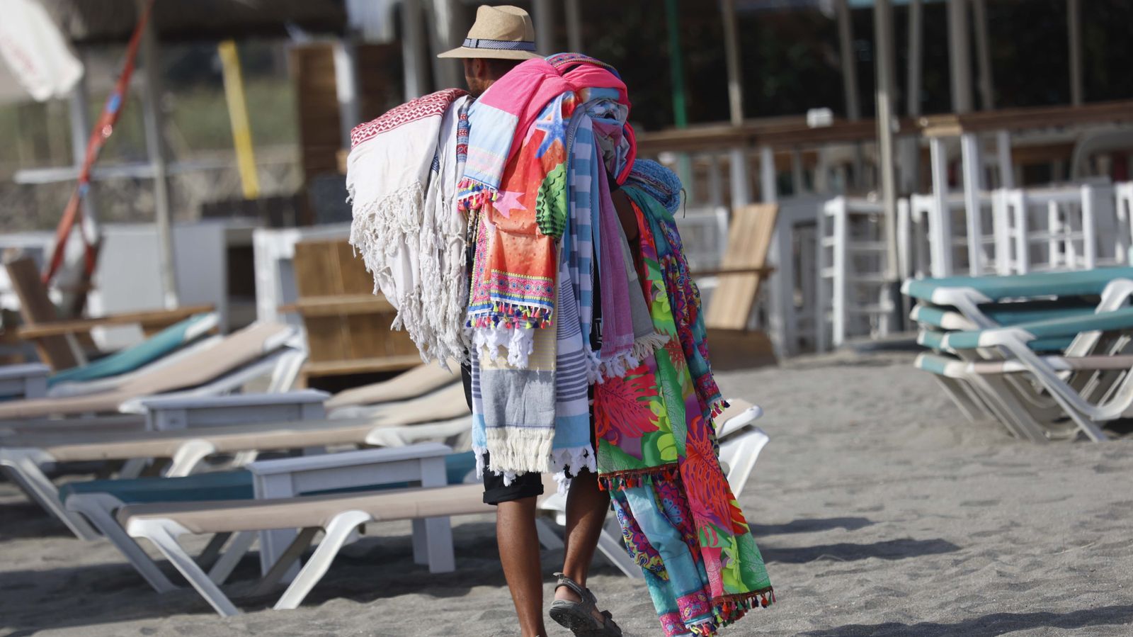 Fotos de un día de playa en Sotogrande