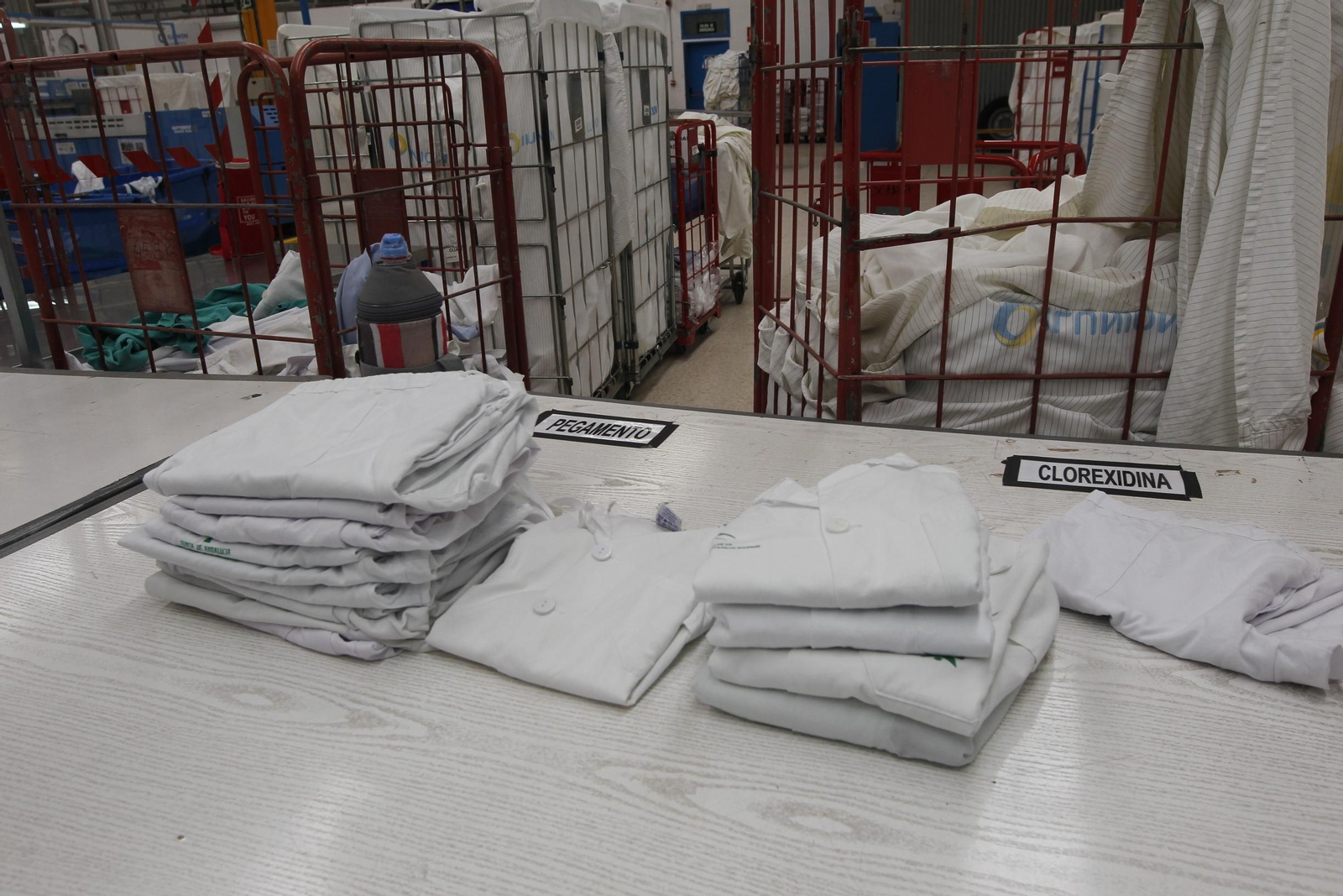 Fotogalería Lavandería de ropa hospitalaria