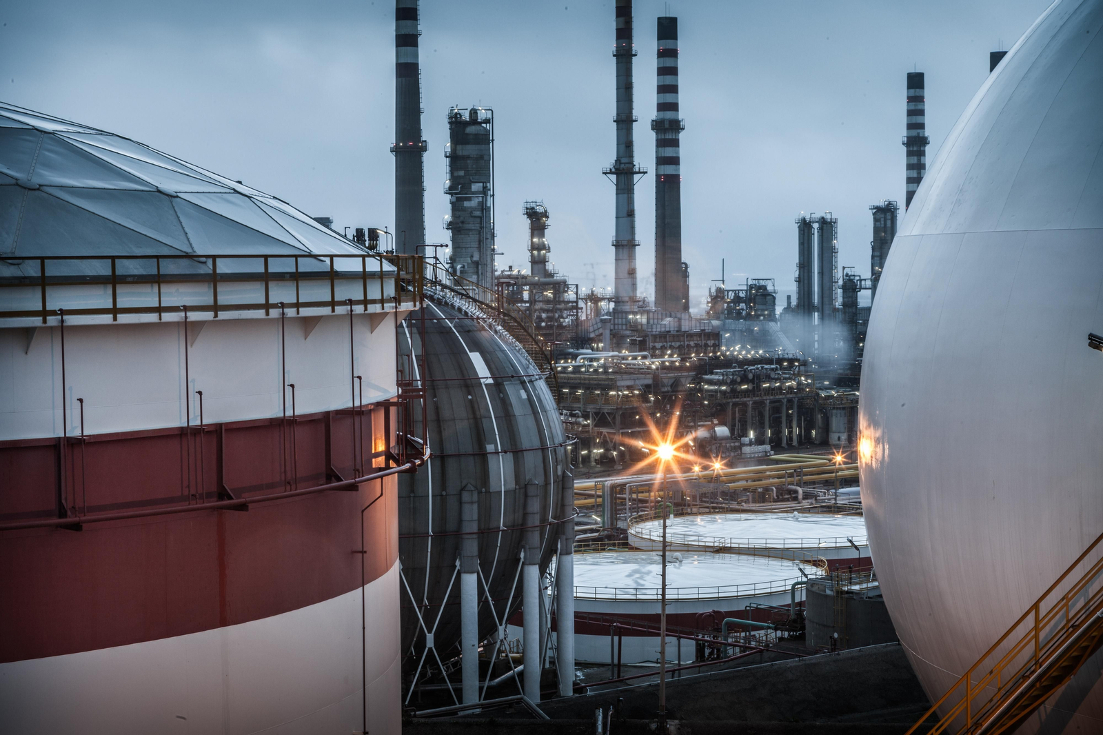 El parque energético de Cepsa en San Roque.