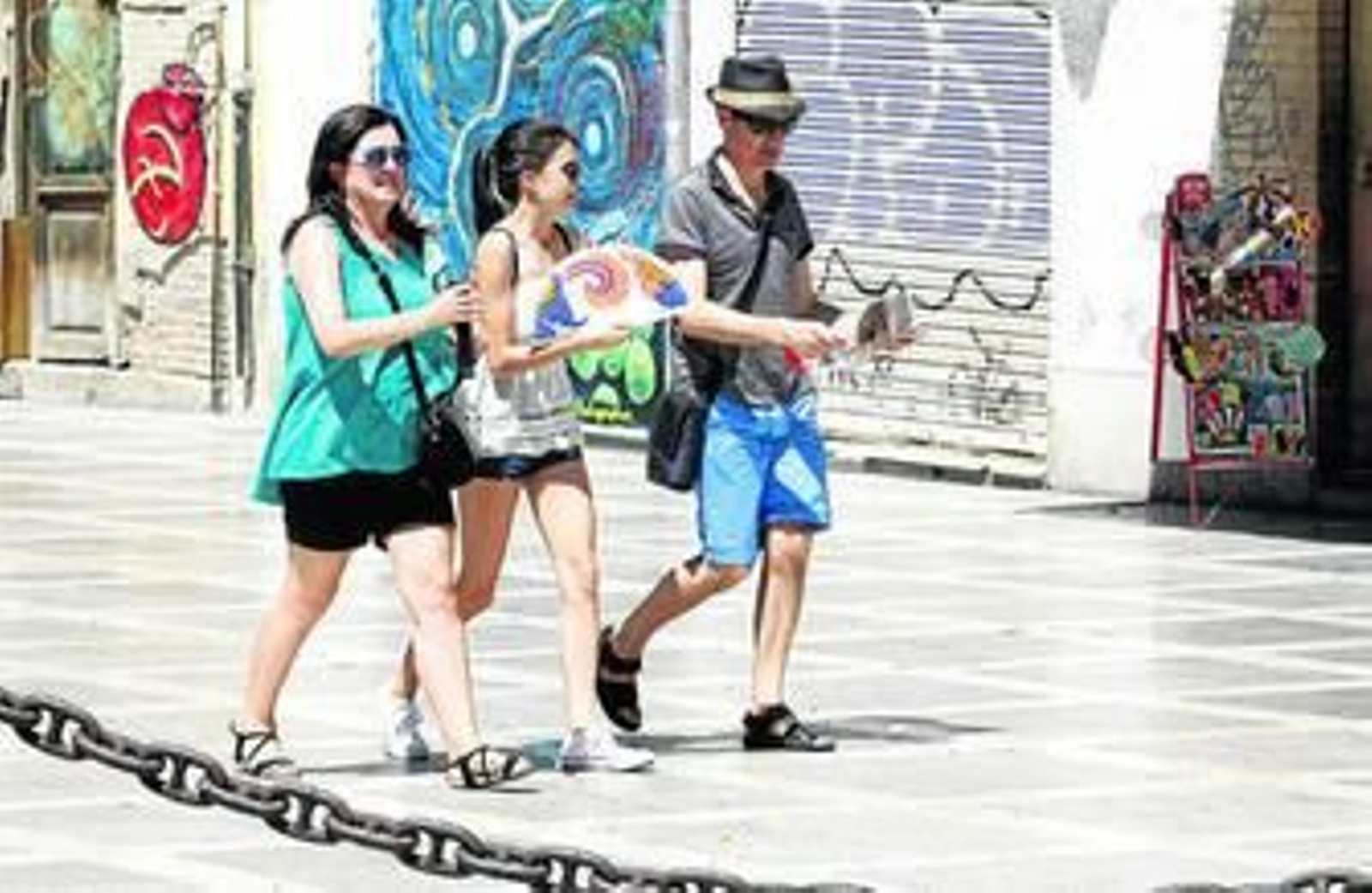 Mapa con las temperaturas máximas previstas para hoy en el país.