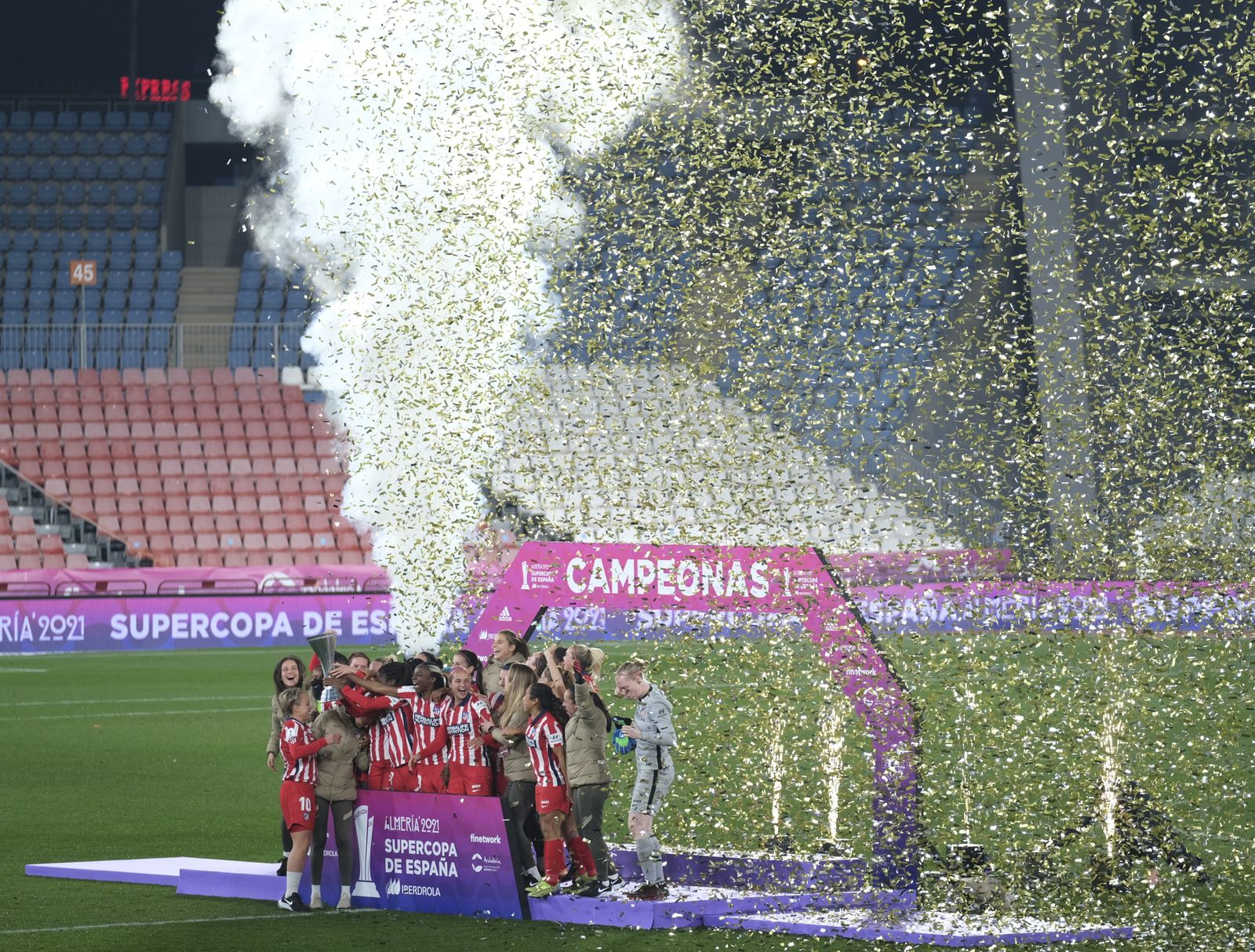 Final Supercopa España Fútbol Femenino. Atlético de Madrid-Levante U.D.
