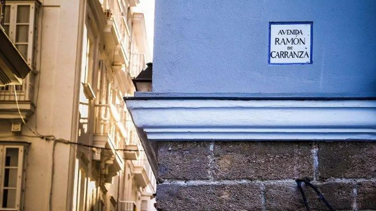 La antigua avenida Ramón de Carranza de Cádiz, una de las calles con nombre vinculado al franquismo