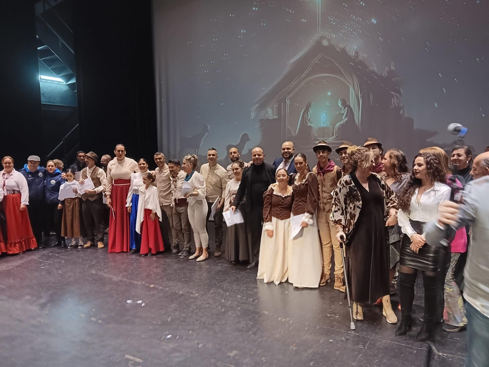 La entrega de los premios a los vencedores del concurso.