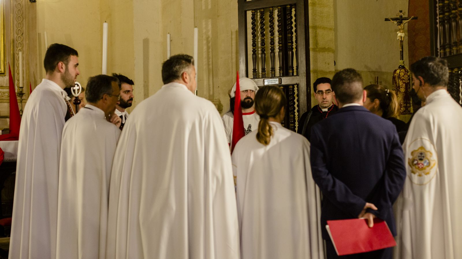 Las imágenes de la cofradía del Perdón en la Semana Santa de Chiclana 2022