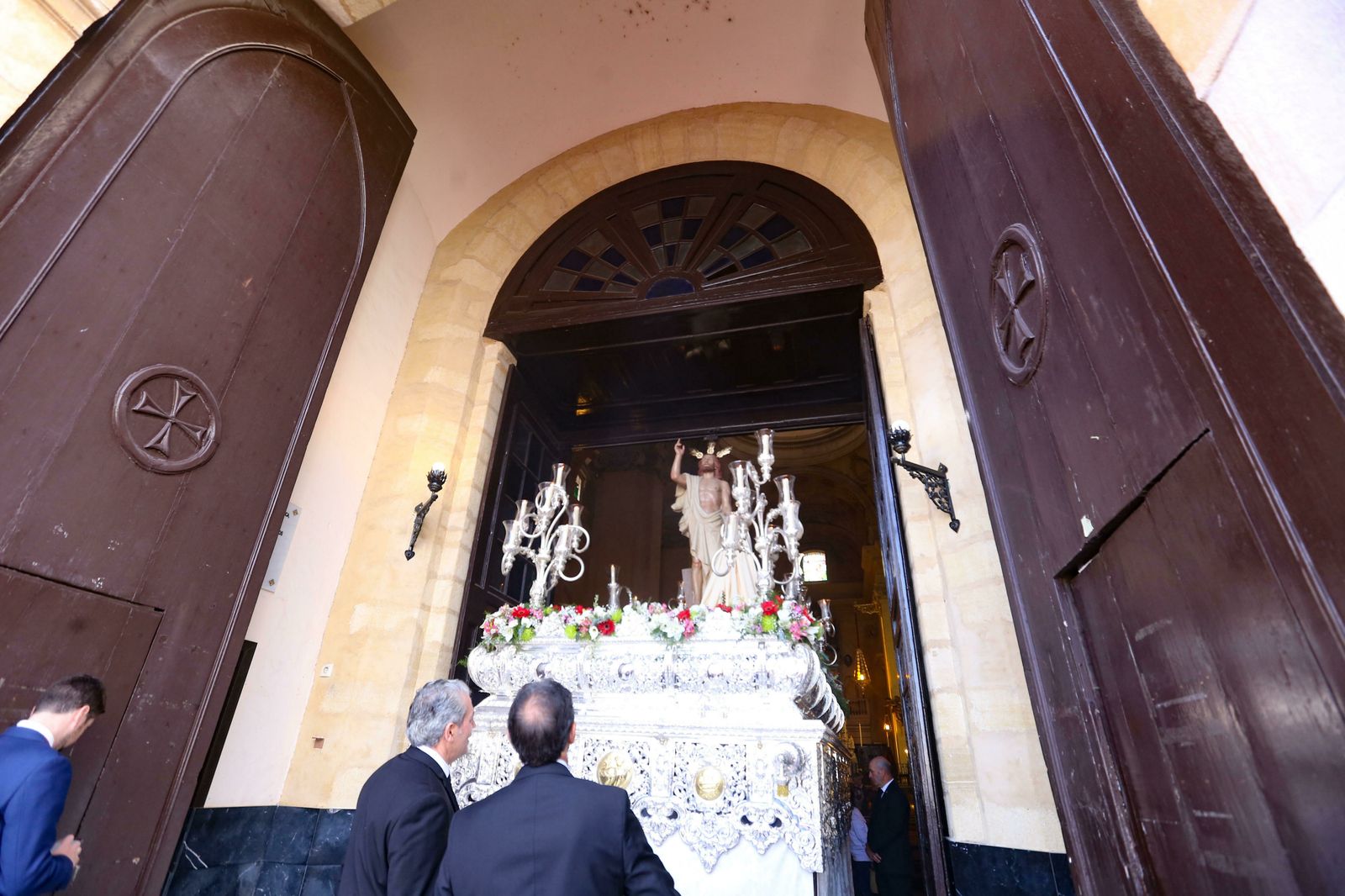Imágenes del Domingo de Resurrección en Chiclana