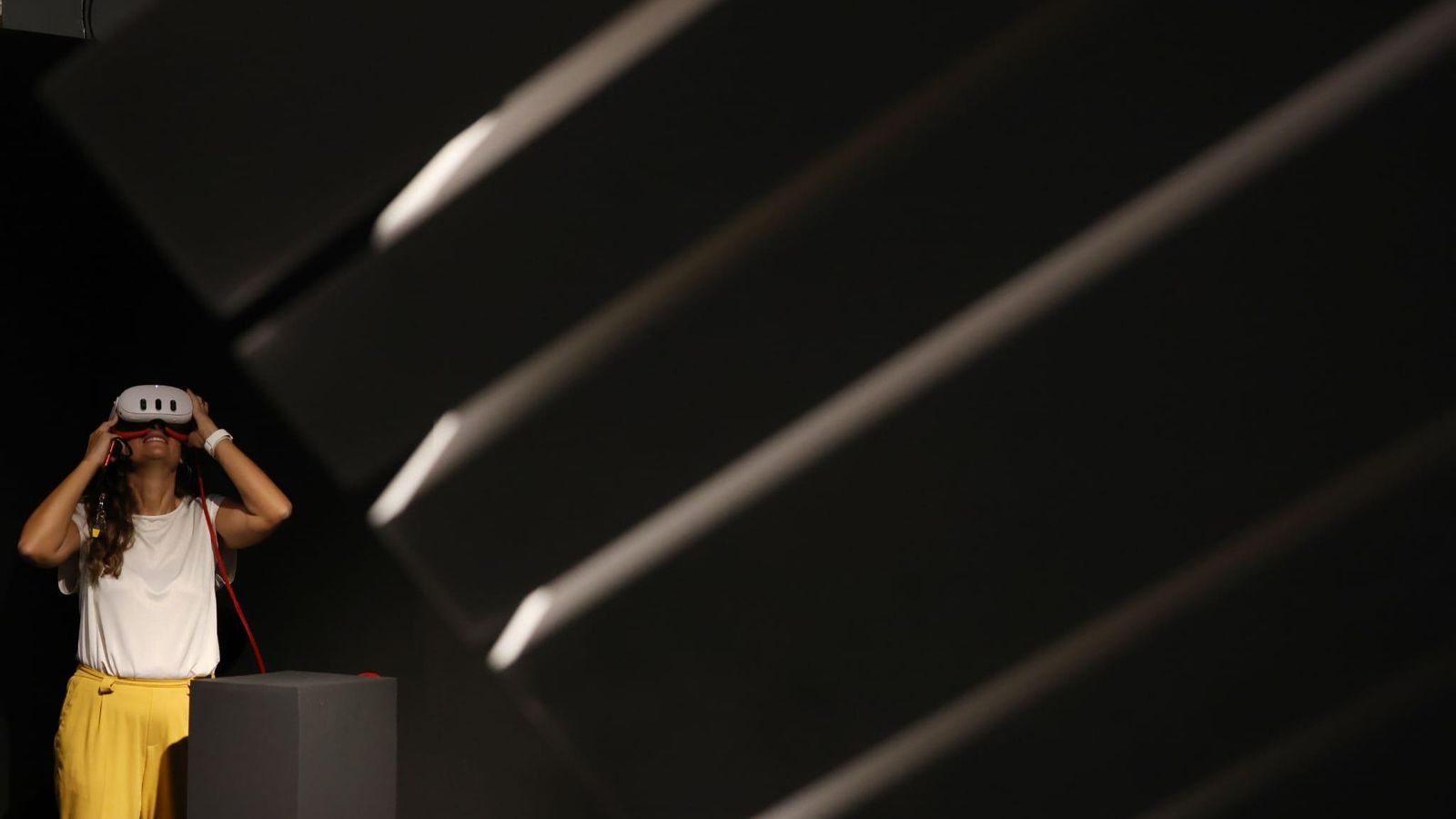 Gafas de Realidad Virtual para la experiencia digital de la exposición