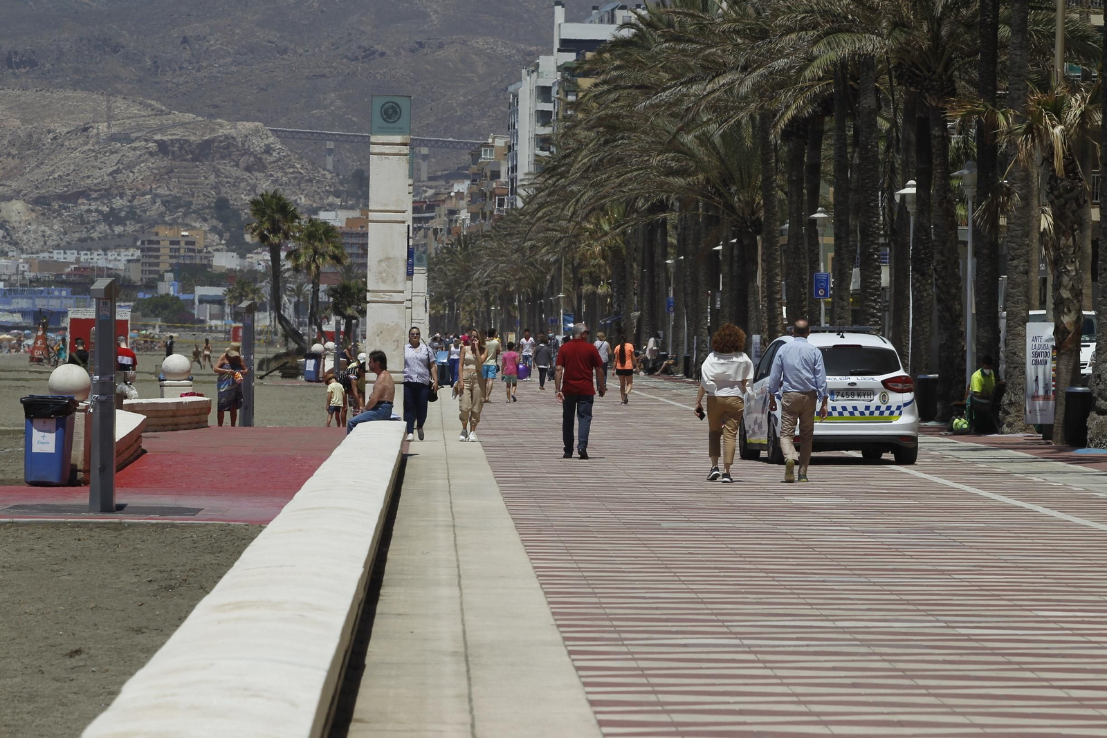 Fotogalería primer día vigilantes playas de Almería
