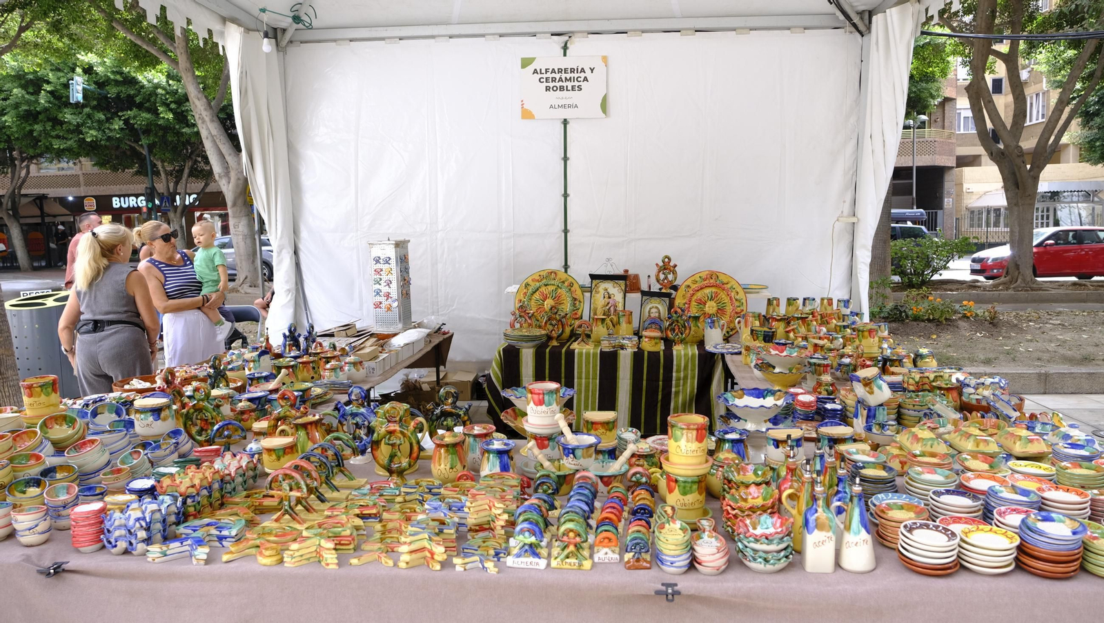Las imágenes de la alfarería de la Feria de Almería 2025