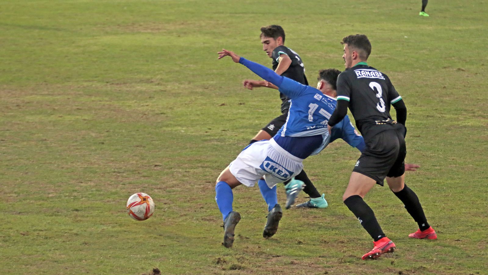 Imágenes del Xerez CD y el CD Rota en el Pedro S. Garrido