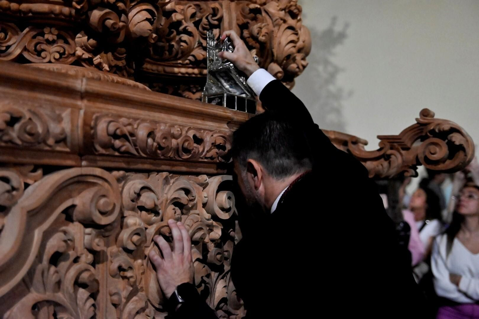 El vía crucis del Cristo de la Providencia, en imágenes