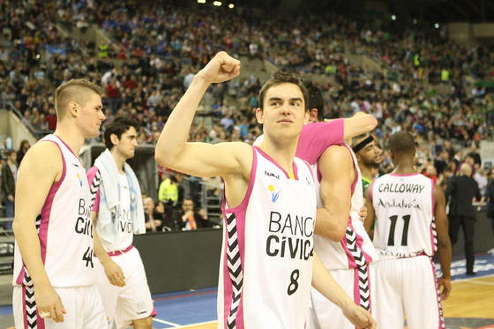 El Banca Cívica se mete en semifinales de la Copa del Rey a costa de Unicaja (65-77). / ACB Photo
