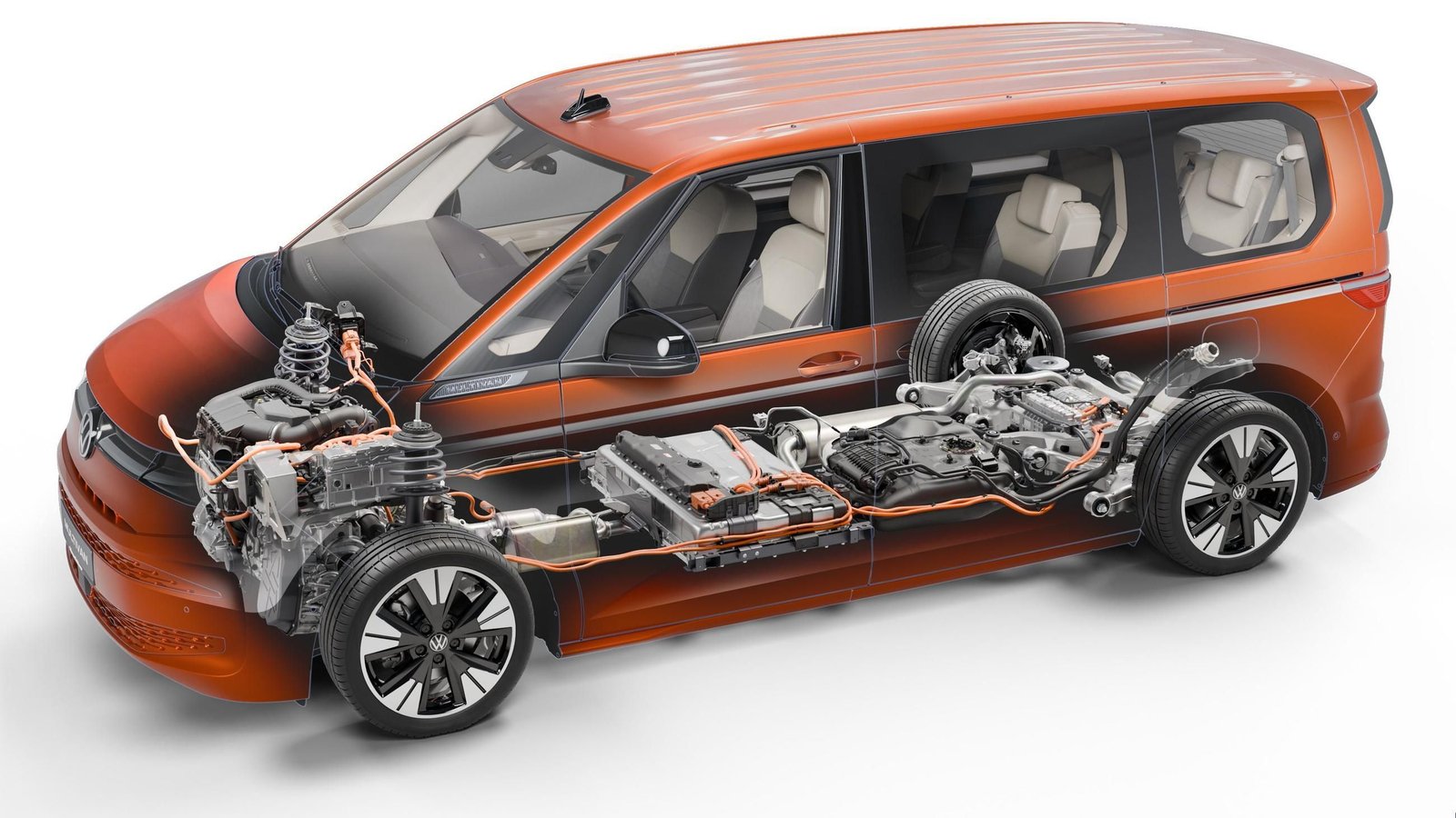 Volkswagen lleva su ofensiva PHEV a Multivan y California con la tracción total
