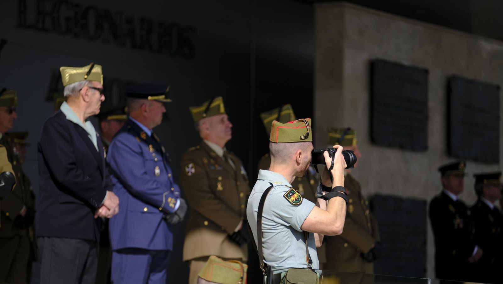 Conmemoración del Combate de Edchera en la Base Álvarez de Sotomayor de La Legión, en imágenes