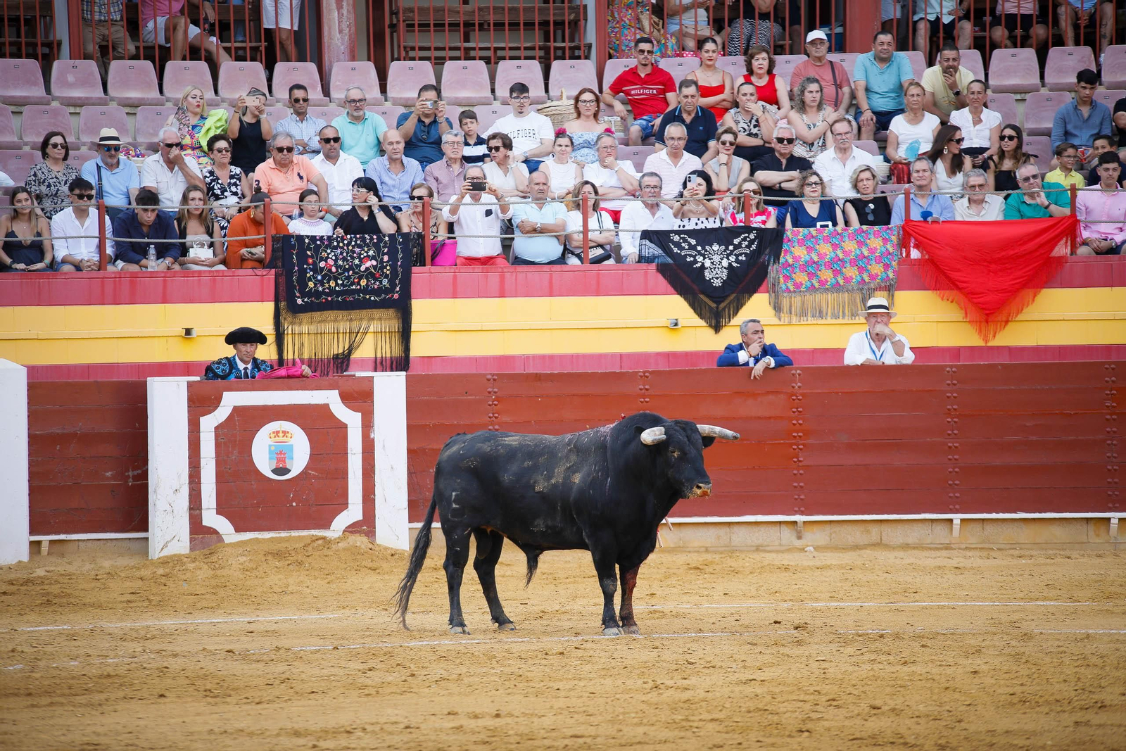 Imágenes de la corrida de toros en Roquetas de Mar