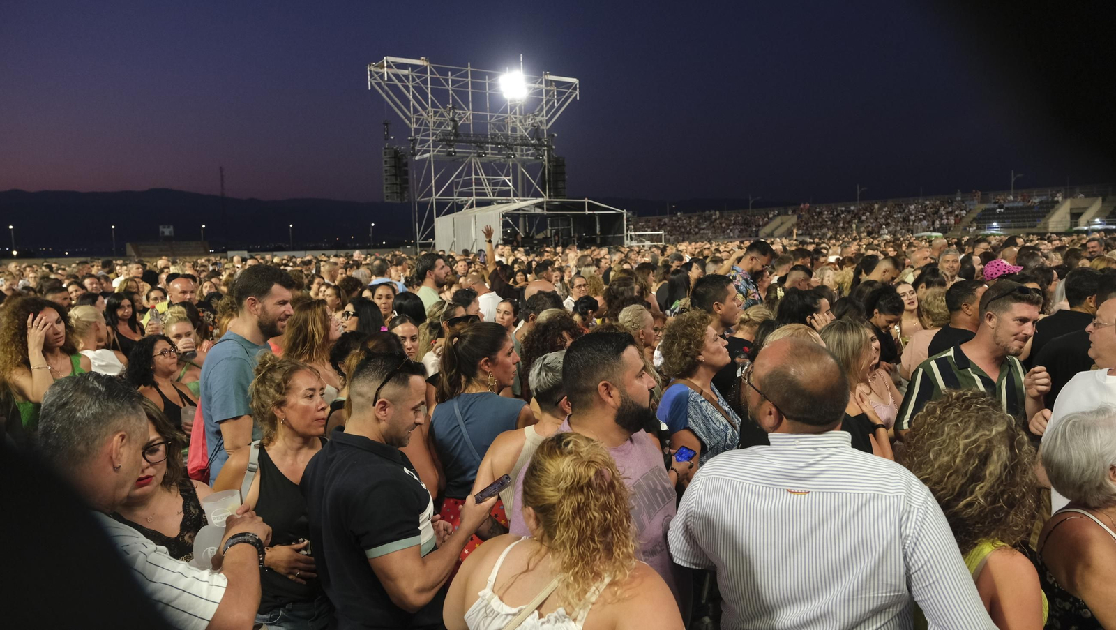 Concierto de Marc Anthony en Roquetas, en imágenes