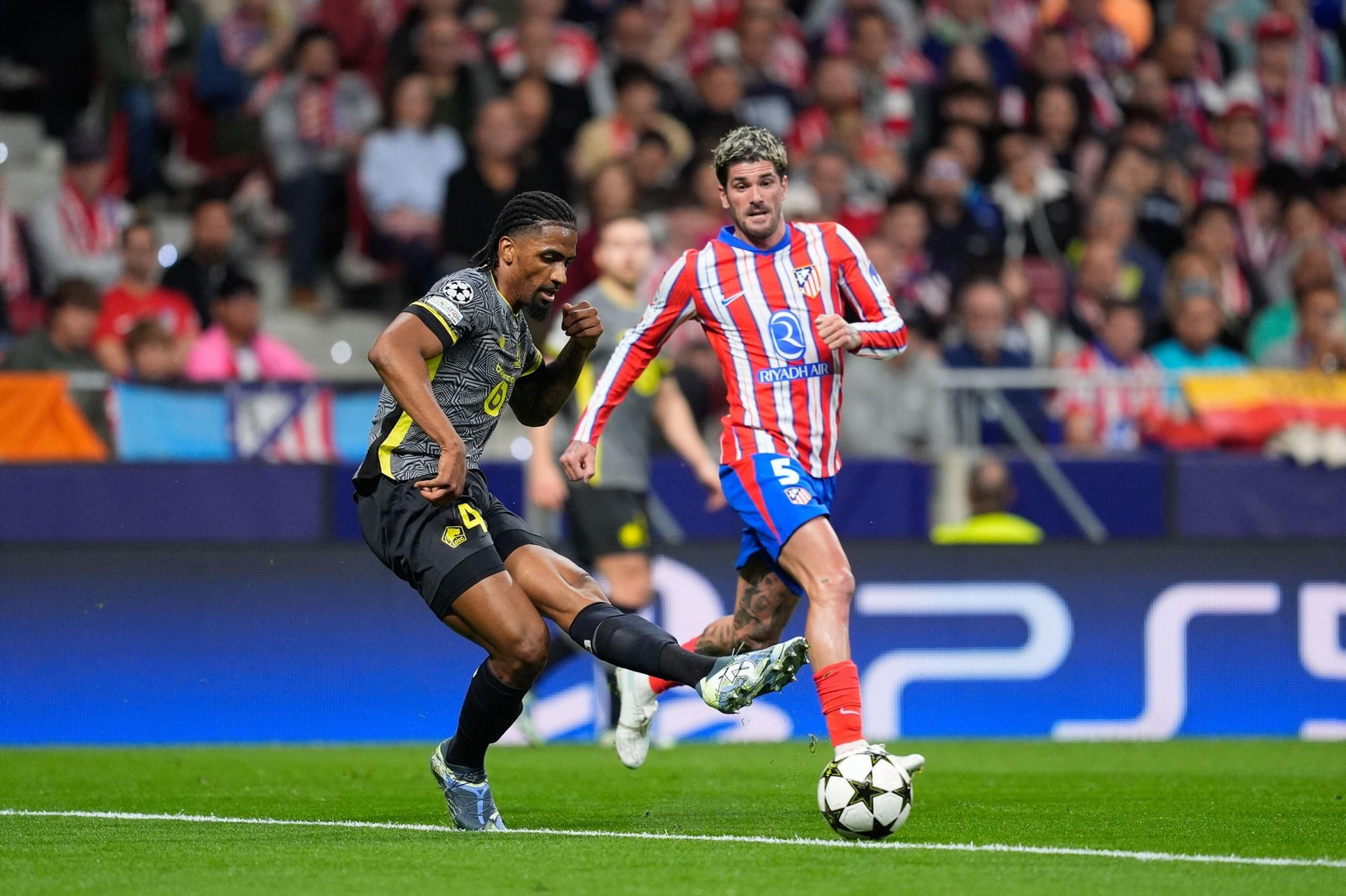 Las mejores imágenes del Atlético de Madrid en su duelo contra el Lille