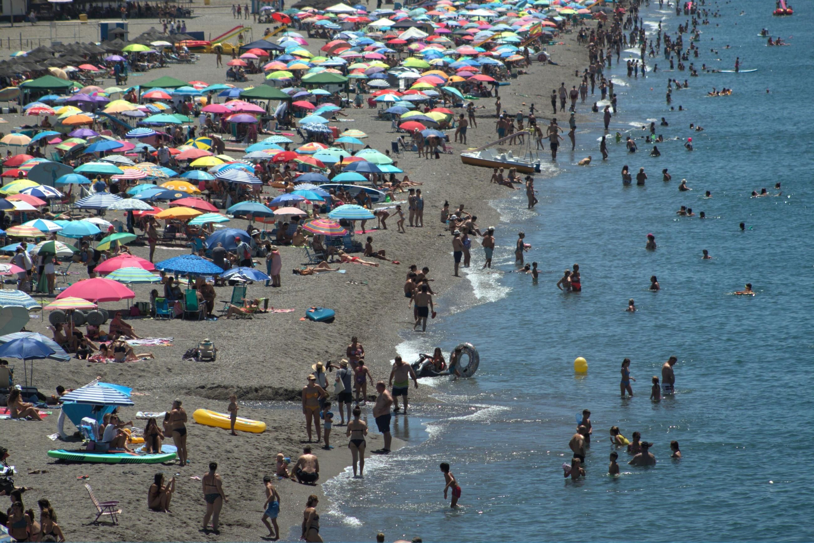 La playa de Salobreña, en una imagen de archivo