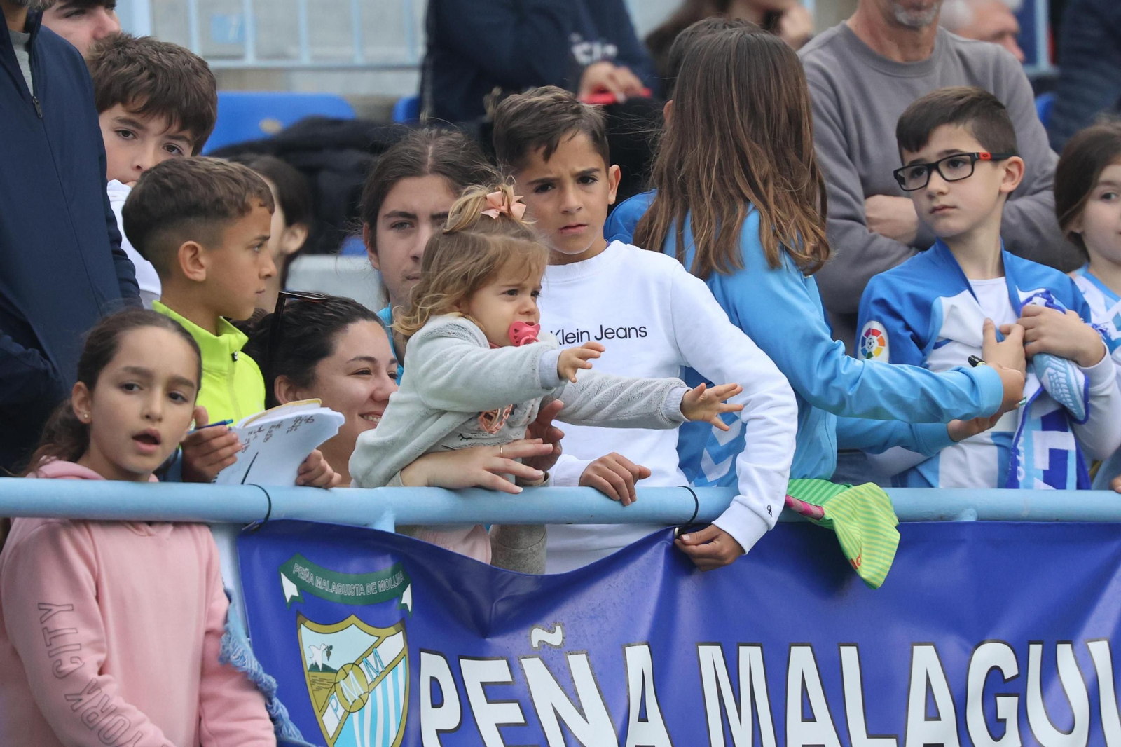 Las fotos del entrenamiento del Málaga CF de puertas abiertas