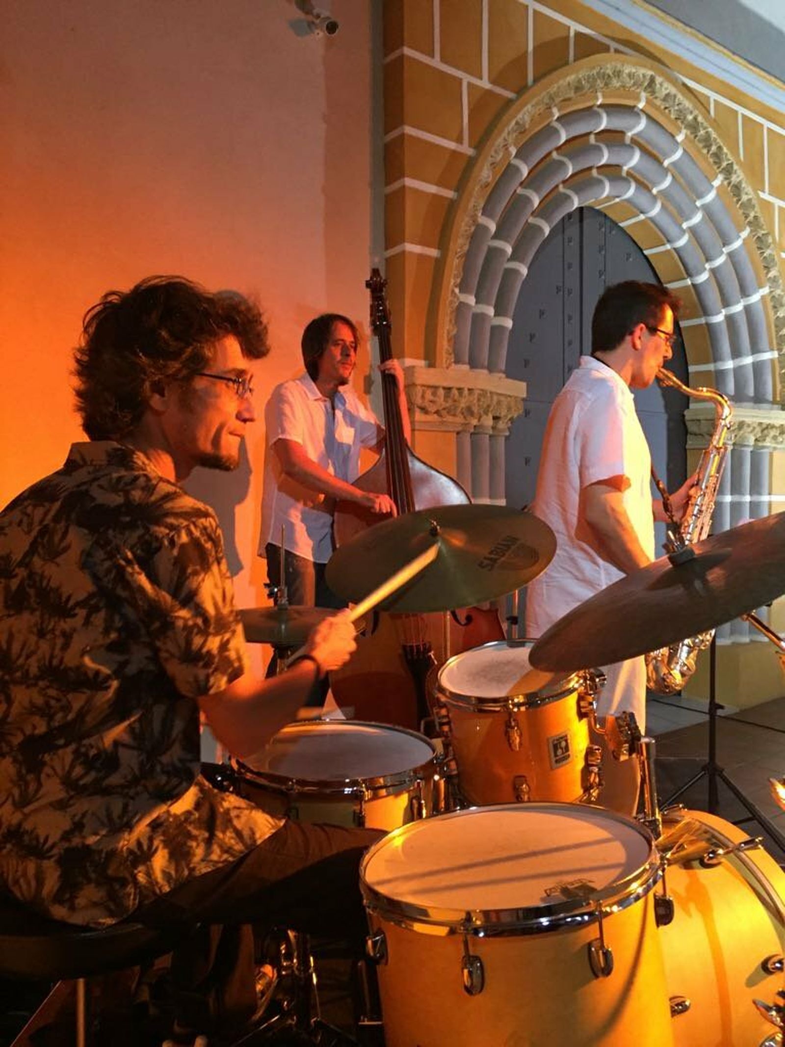 Concierto, en una edición anterior de la Noche de San Miguel, dentro del programa cultural de verano Noctaíra.