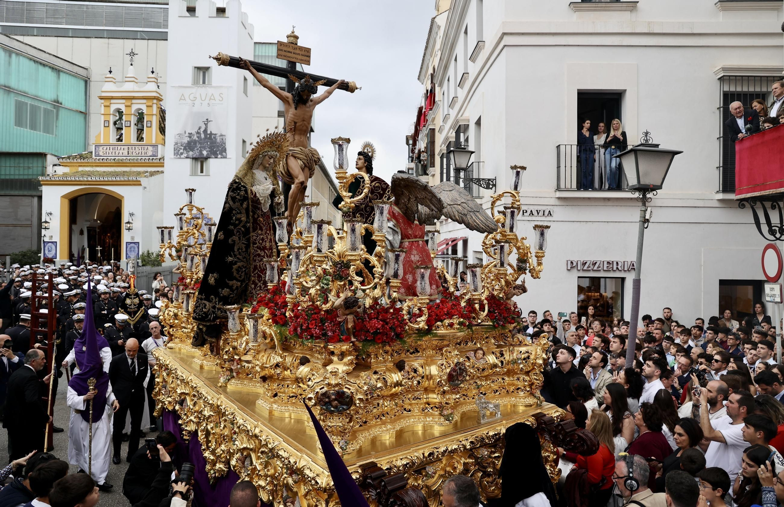 La Hermandad de las Aguas anuncia el itinerario y horarios de la procesión extraordinaria de regreso desde Triana por su 275 aniversario