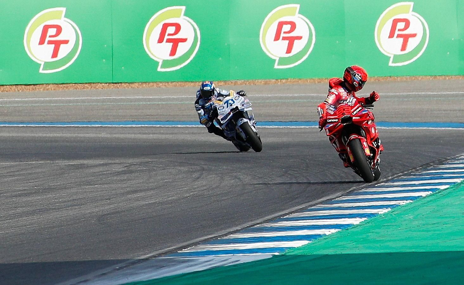 Las fotos del primer triunfo de Marc Márquez en la temporada