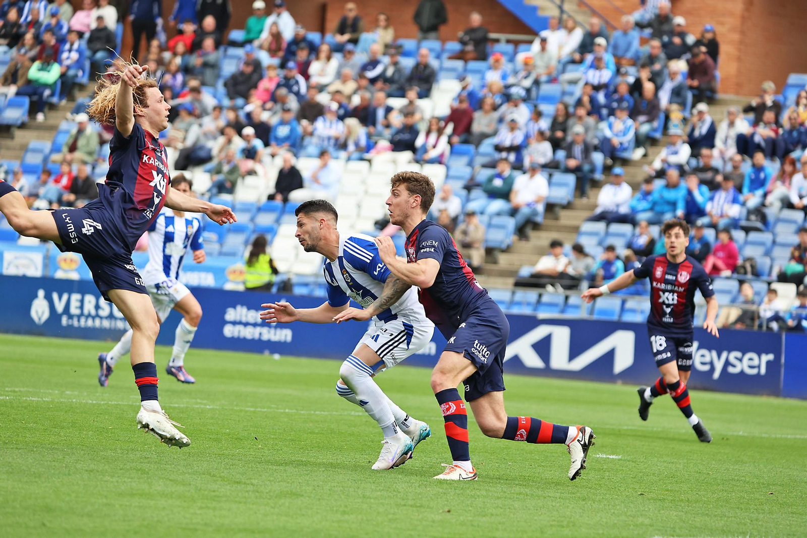 Las imágenes del Recreativo de Huelva - Yeclano Deportivo