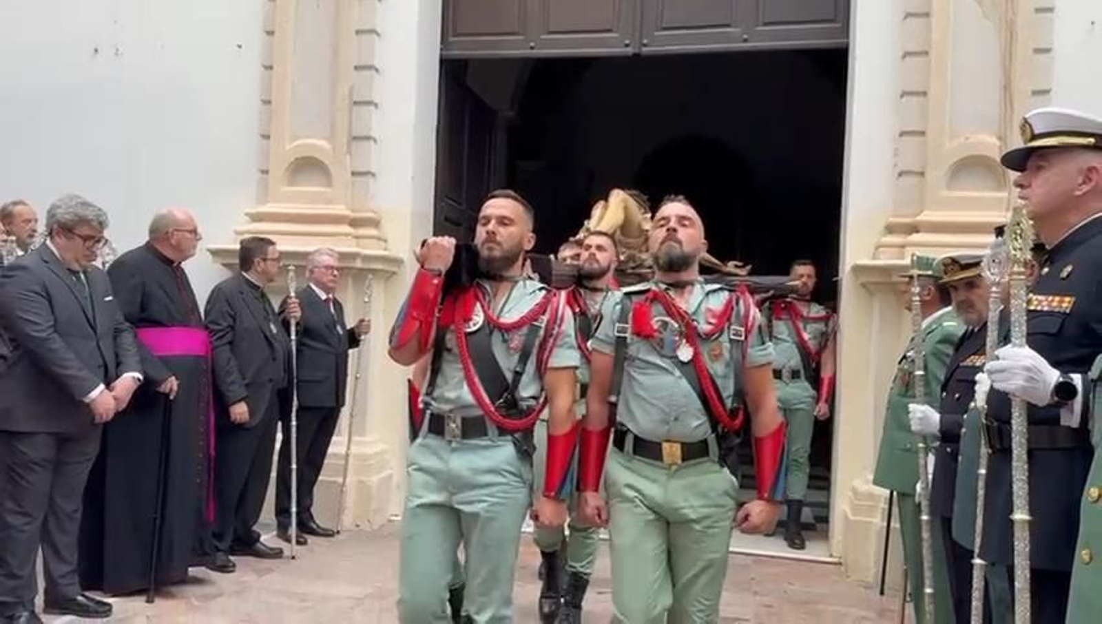 La Legión a las puertas de La Concepción.