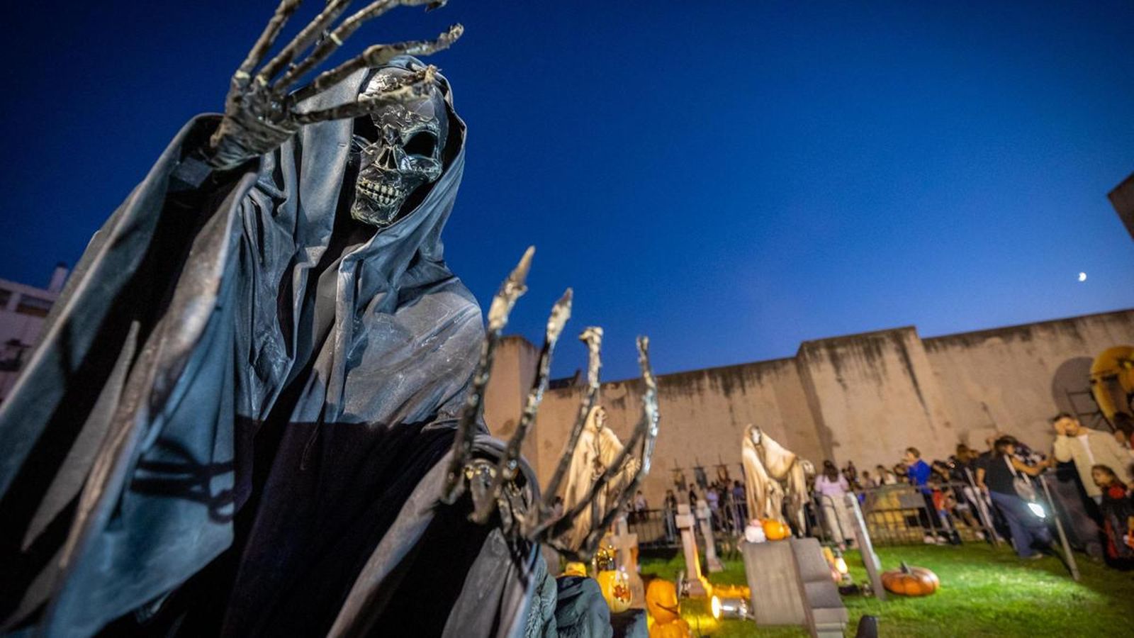La Noche de las Calabazas en el Castillo de San Romualdo siempre es una de las citas más esperadas.