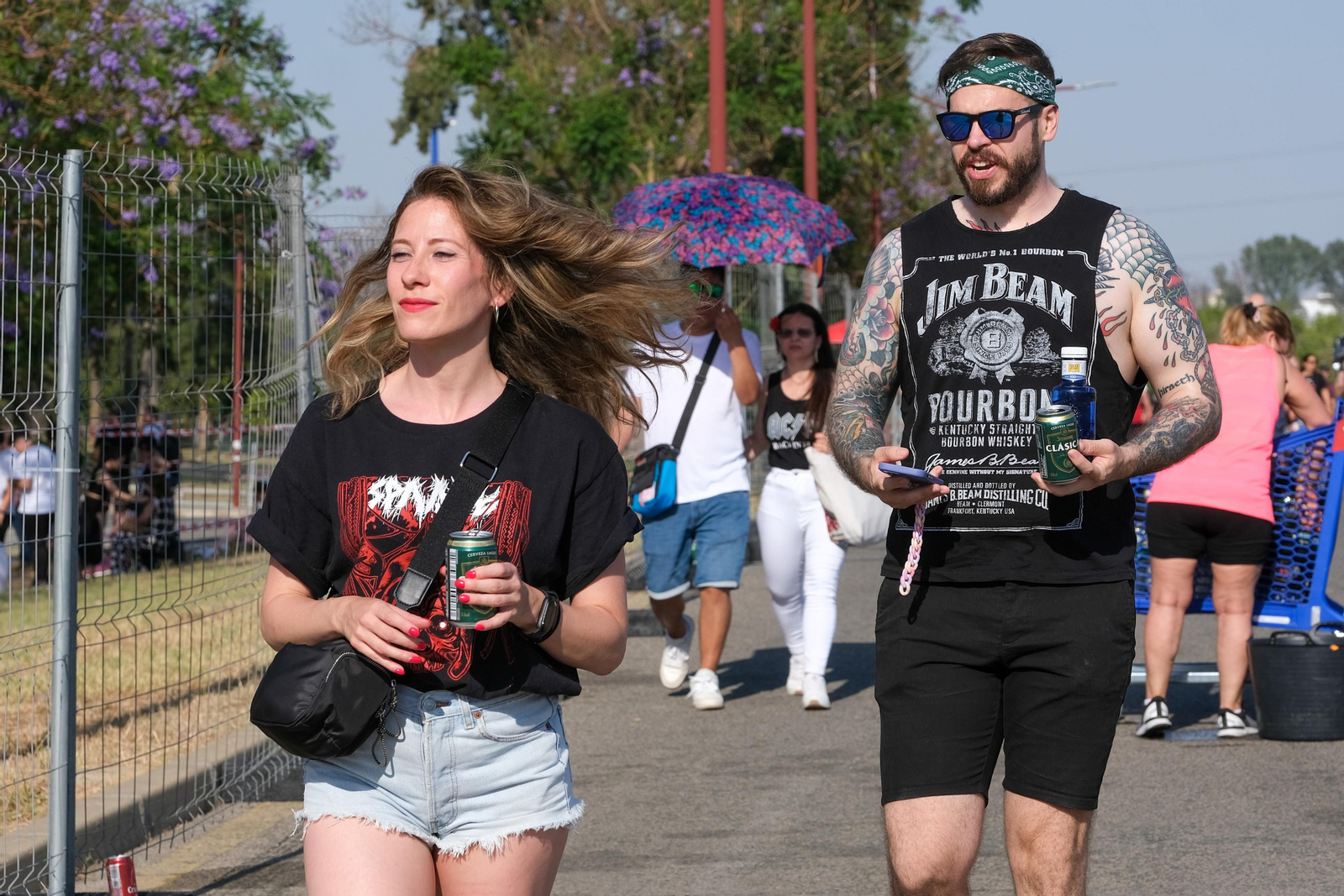 Búscate. Segundo concierto de ACDC en España