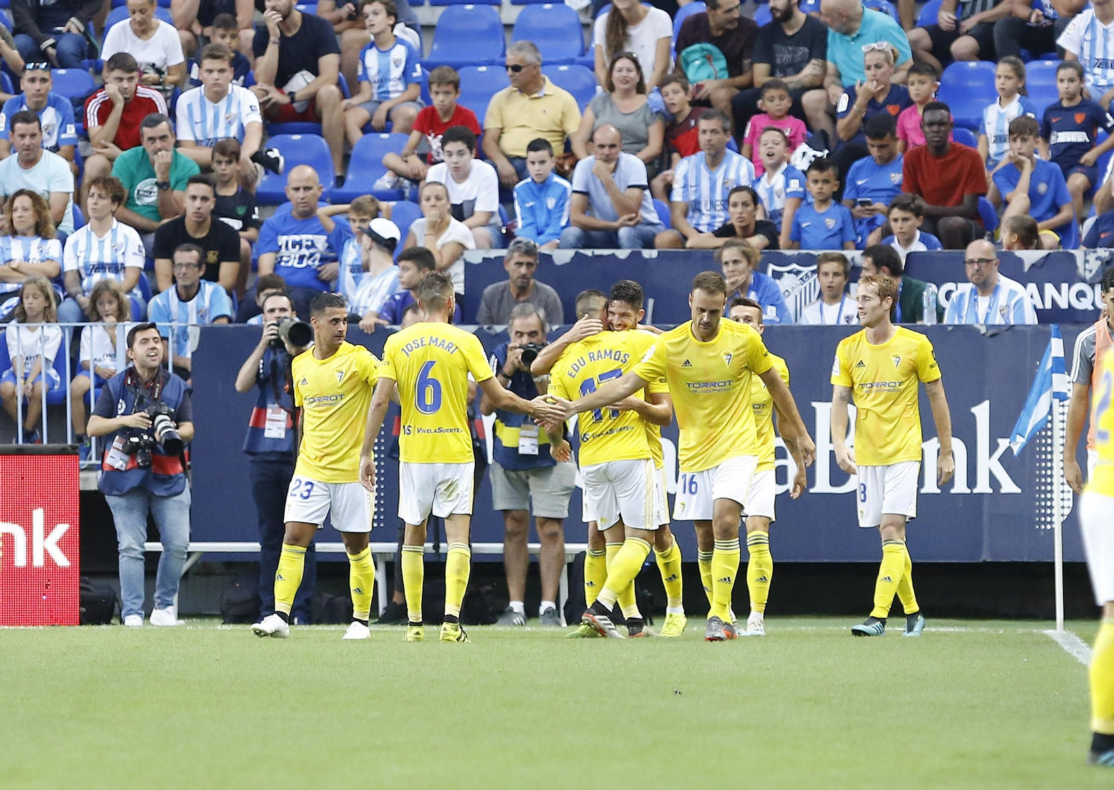 Las fotos del Málaga CF - Cádiz