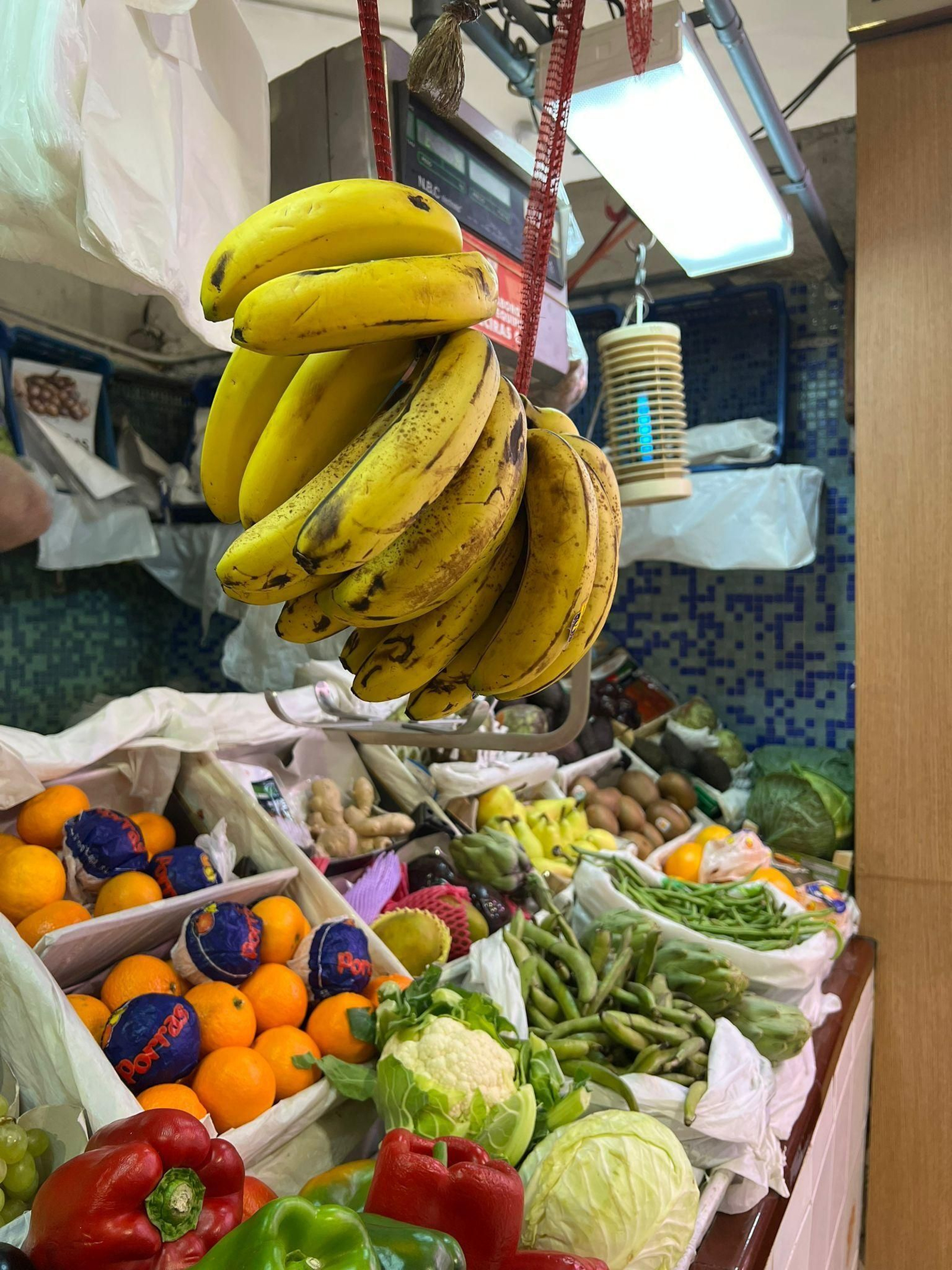 Una mañana de compras en el mercado Hotel Garrido
