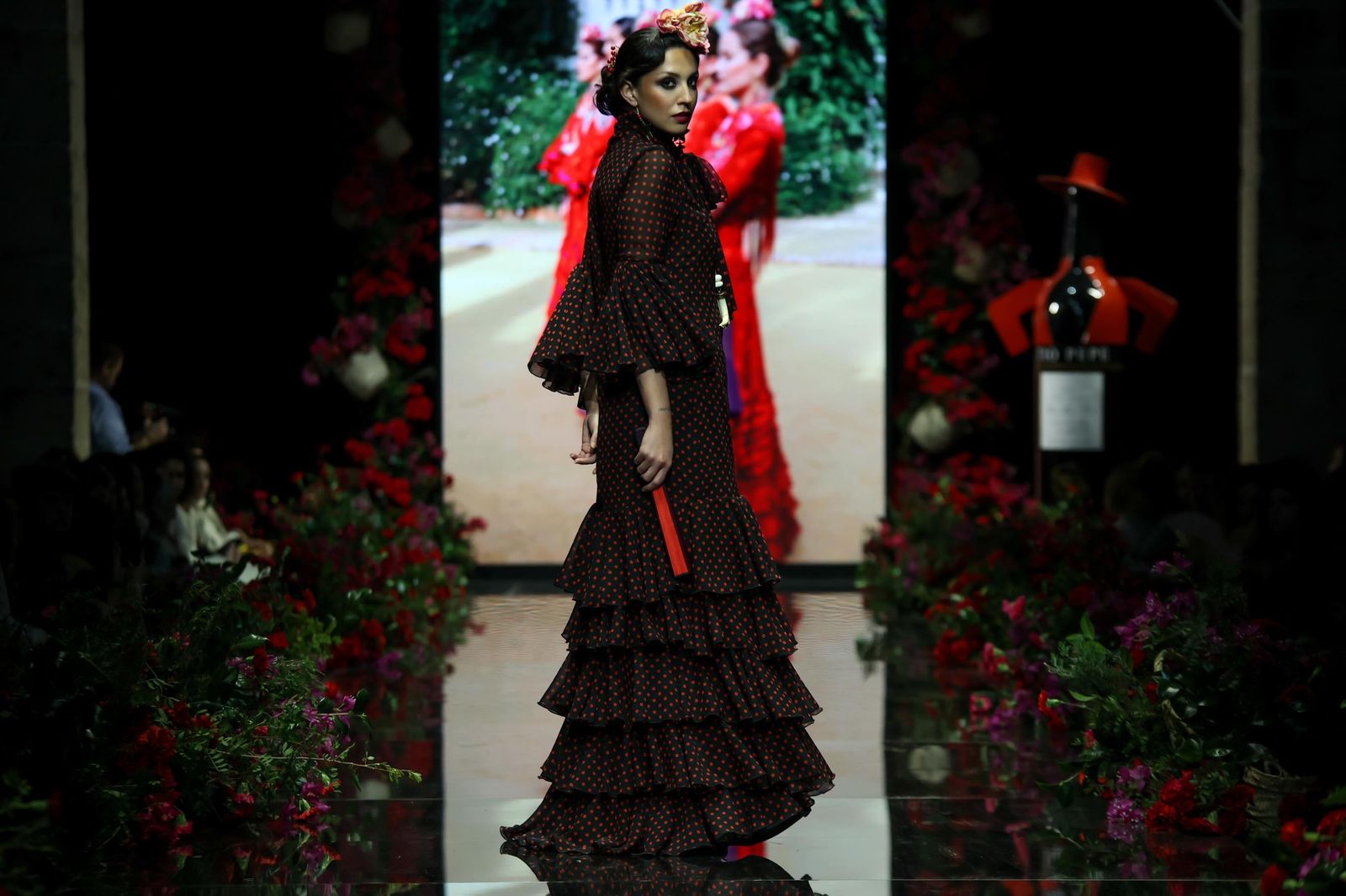 Desfile de Delia Flamenca Pol Núñez en la Pasarela Flamenca Tío Pepe Jerez 2024