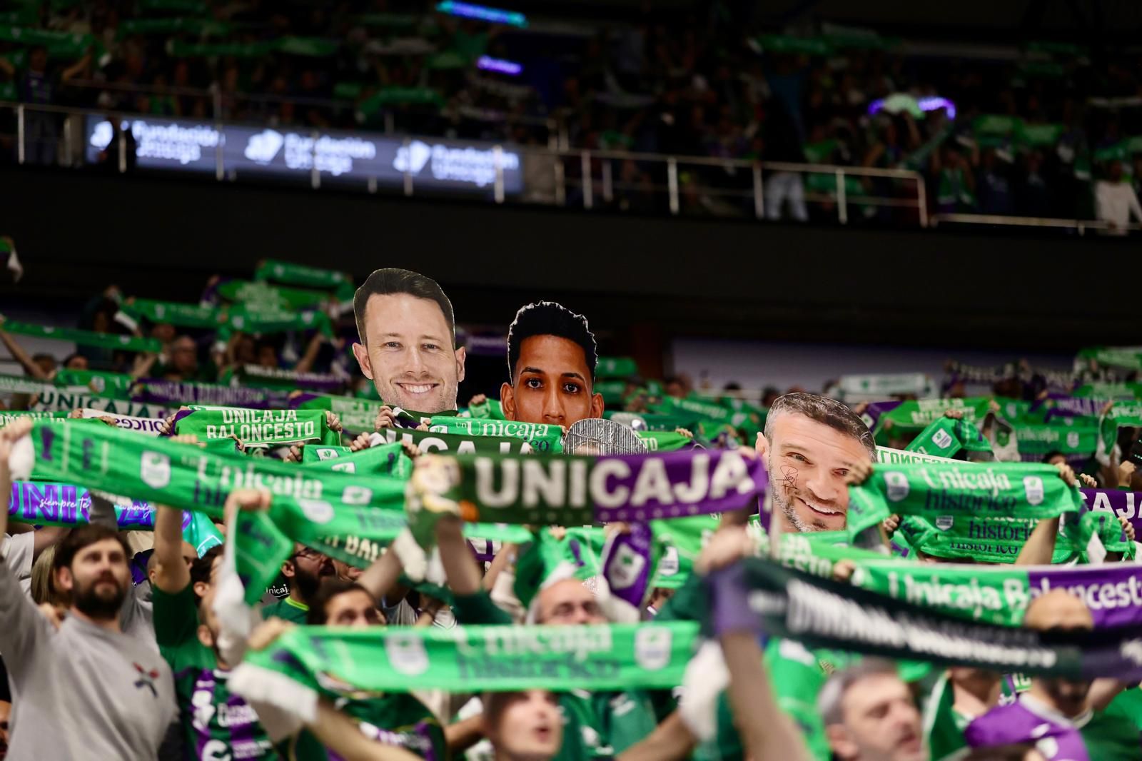 Unicaja-Real Madrid, en fotos