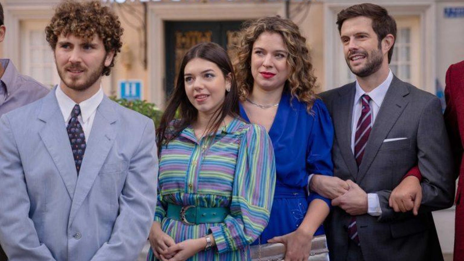 Un momento de la escena de boda del episodio final de 'Amar es para siempre'