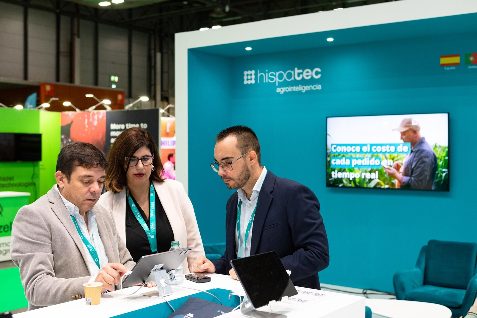 Equipo de trabajo de Hispatec.