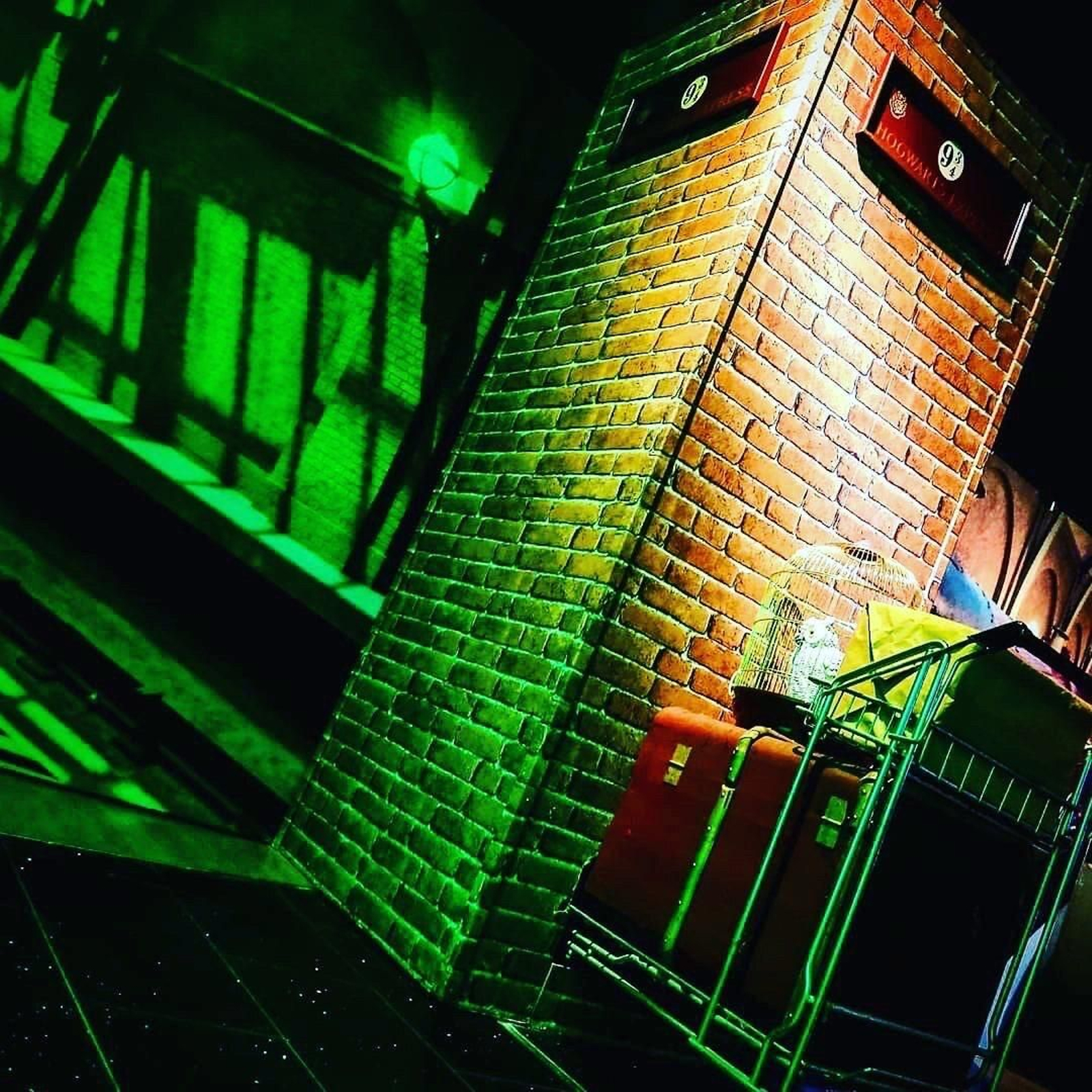 El mítico anden de Harry Potter.