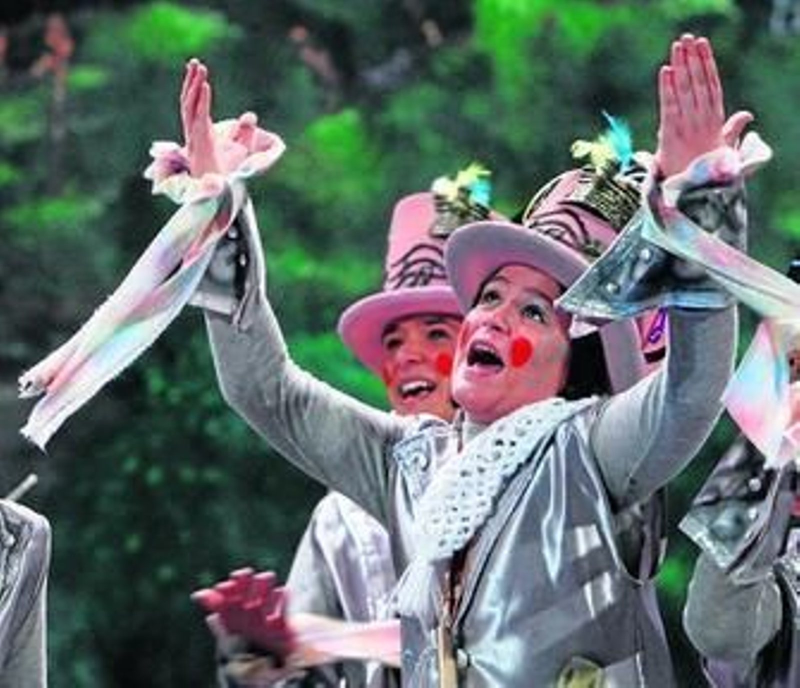 'El balcón de Cádiz', comparsa infantil del concurso de este año.