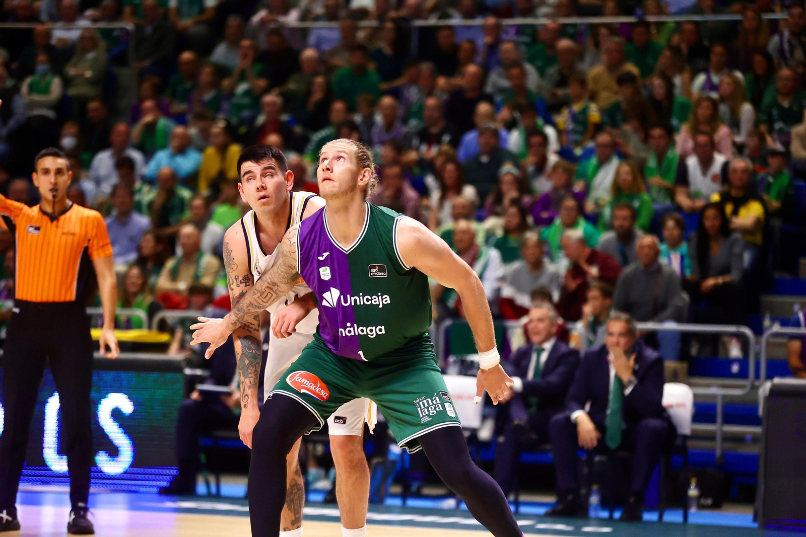 El Unicaja - Real Madrid, en fotos