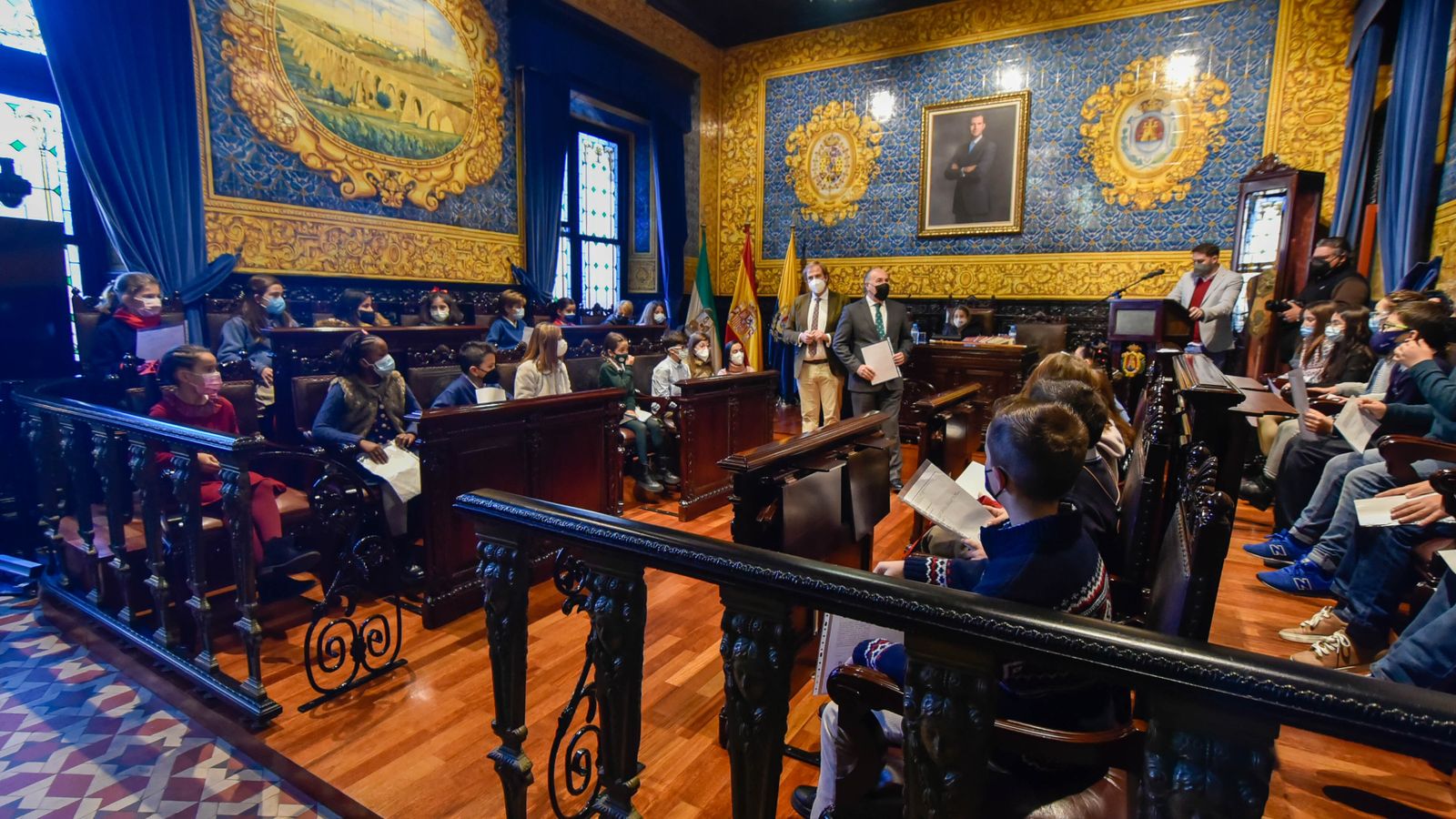 Las fotos del Pleno Infantil del Ayuntamiento de Algeciras