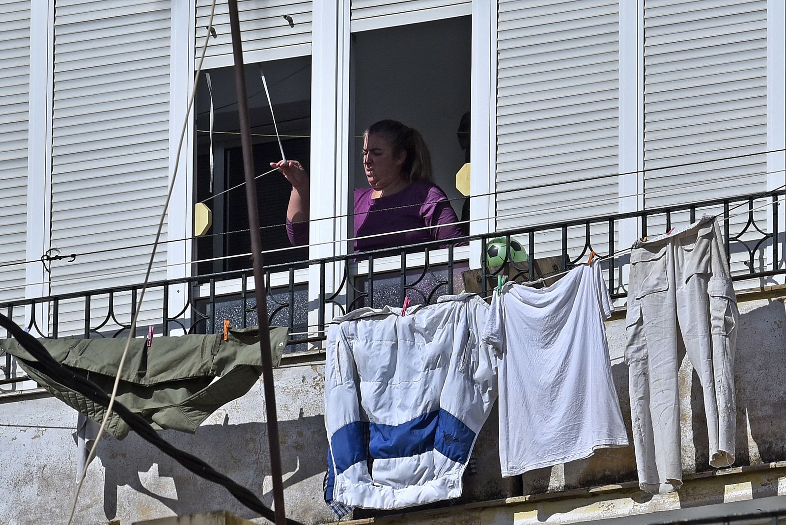 La barriada de El Monumento, en imágenes