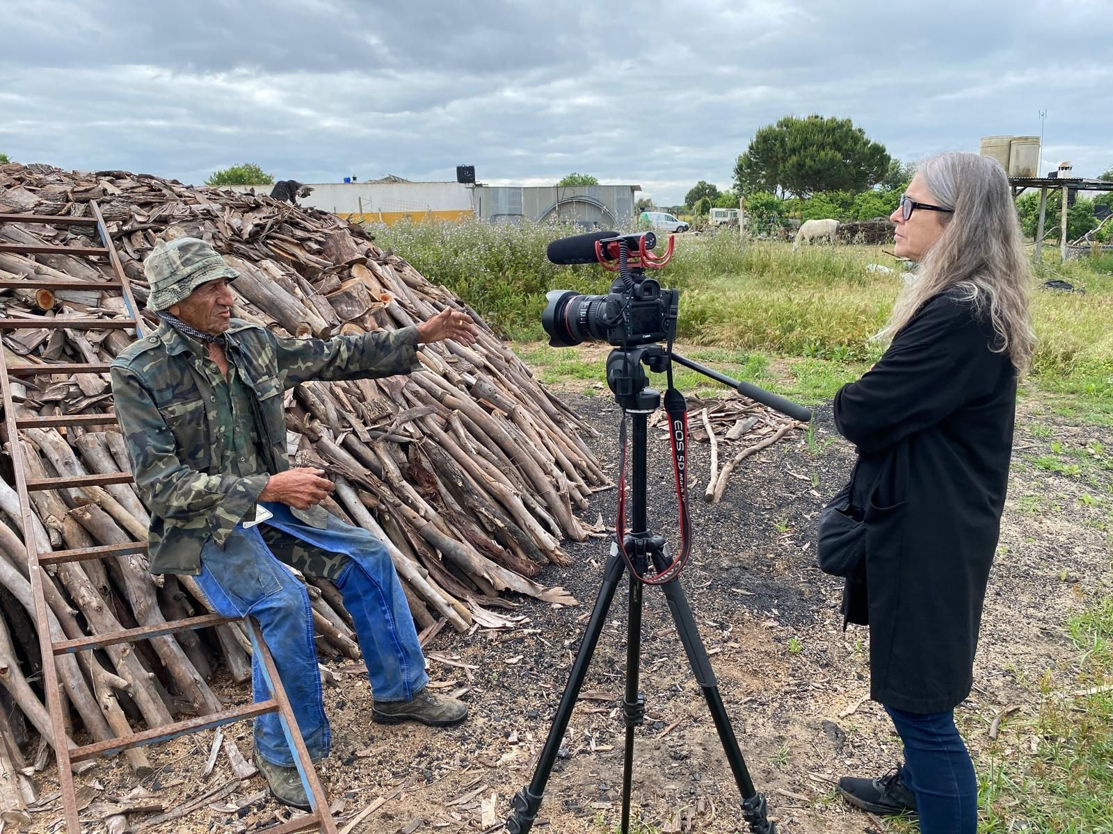 Grabación de un testimonio para el proceso de elaboración de la guía.