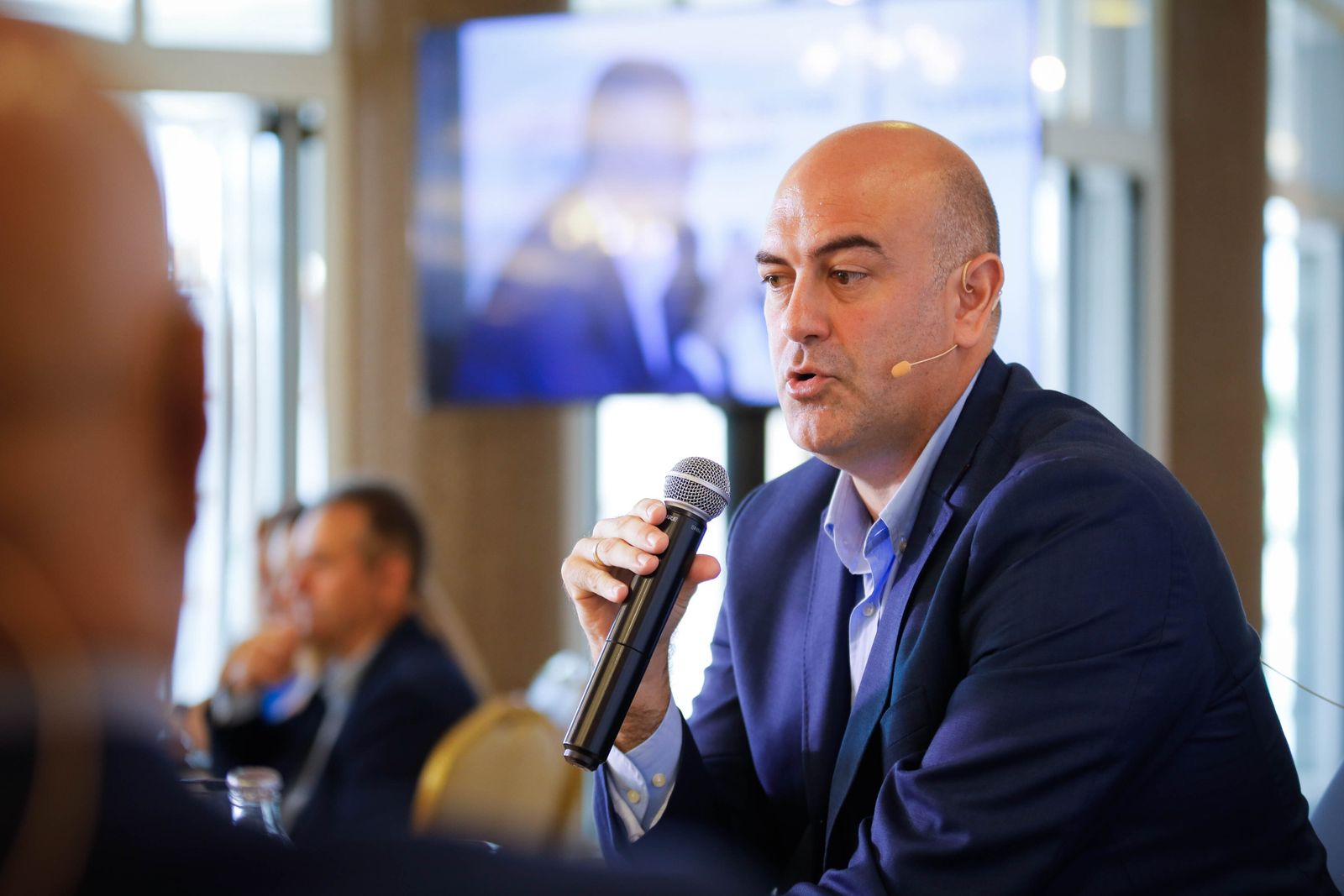 Imágenes del desayuno coloquio de Diario de Almería, con Jesús Barranco, CEO de La Unión