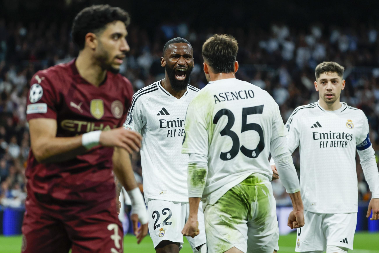 Las fotos del Real Madrid - Manchester City
