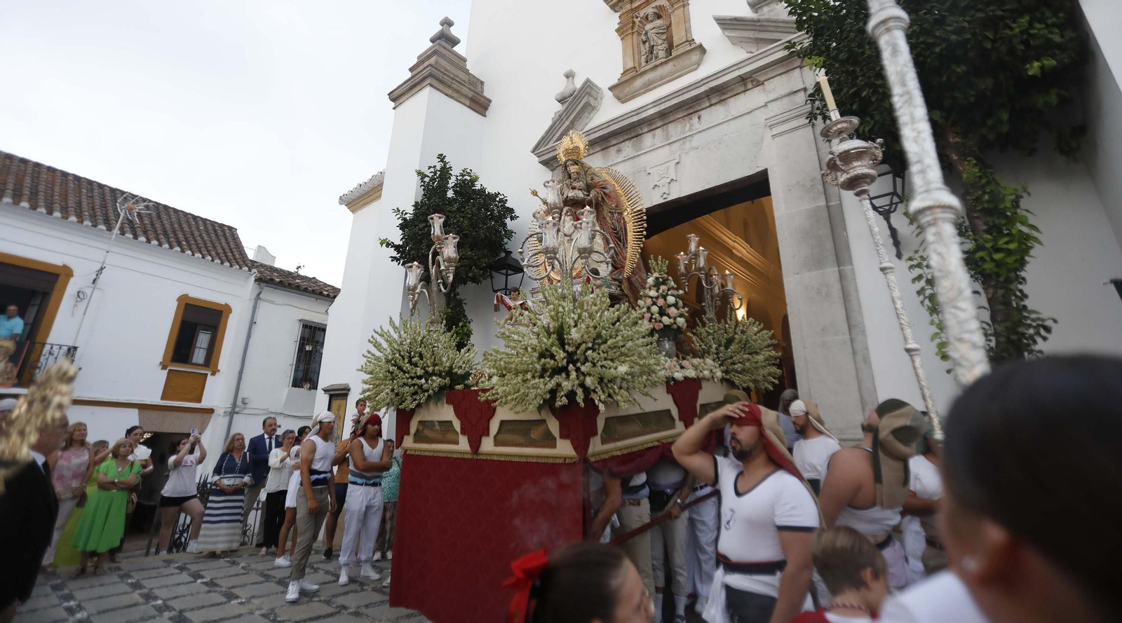 Las fotos de la procesión de Santa María Coronada en San Roque