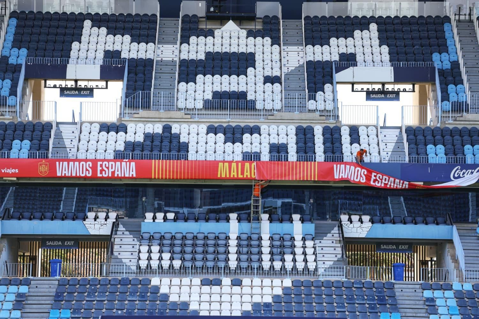 España-Suecia de la UEFA Women's Nations League: La Rosaleda se engalana